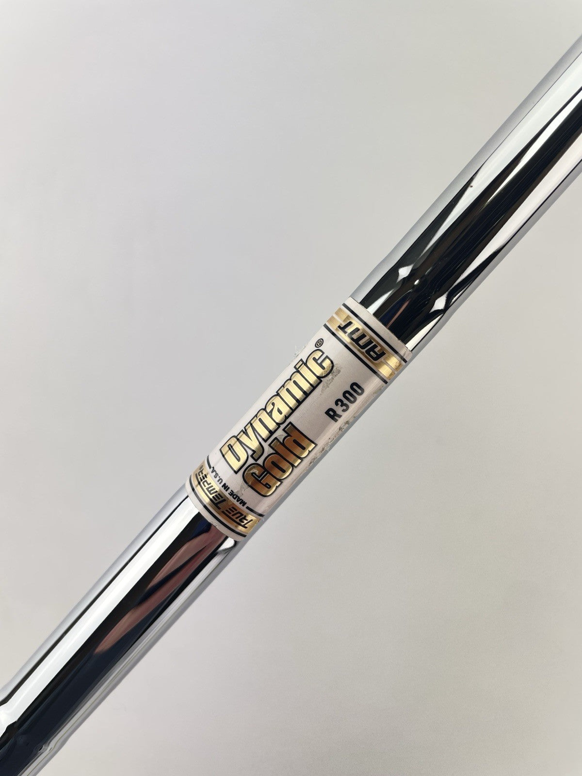 Dynamic Gold AMT Iron Shaft Regular Flex Steel 35 /0.355 Tapered /239130