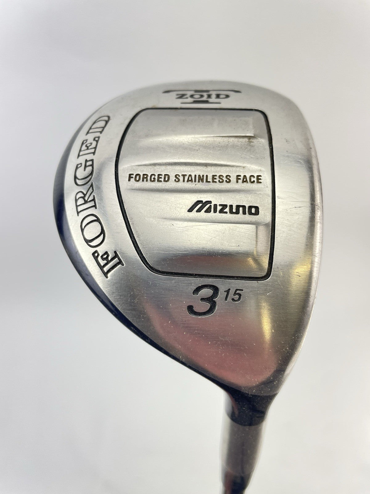 Mizuno T-Zoid 3 Wood 15* Forged Ladies Flex Graphite /Right Hand /New Grip/232540