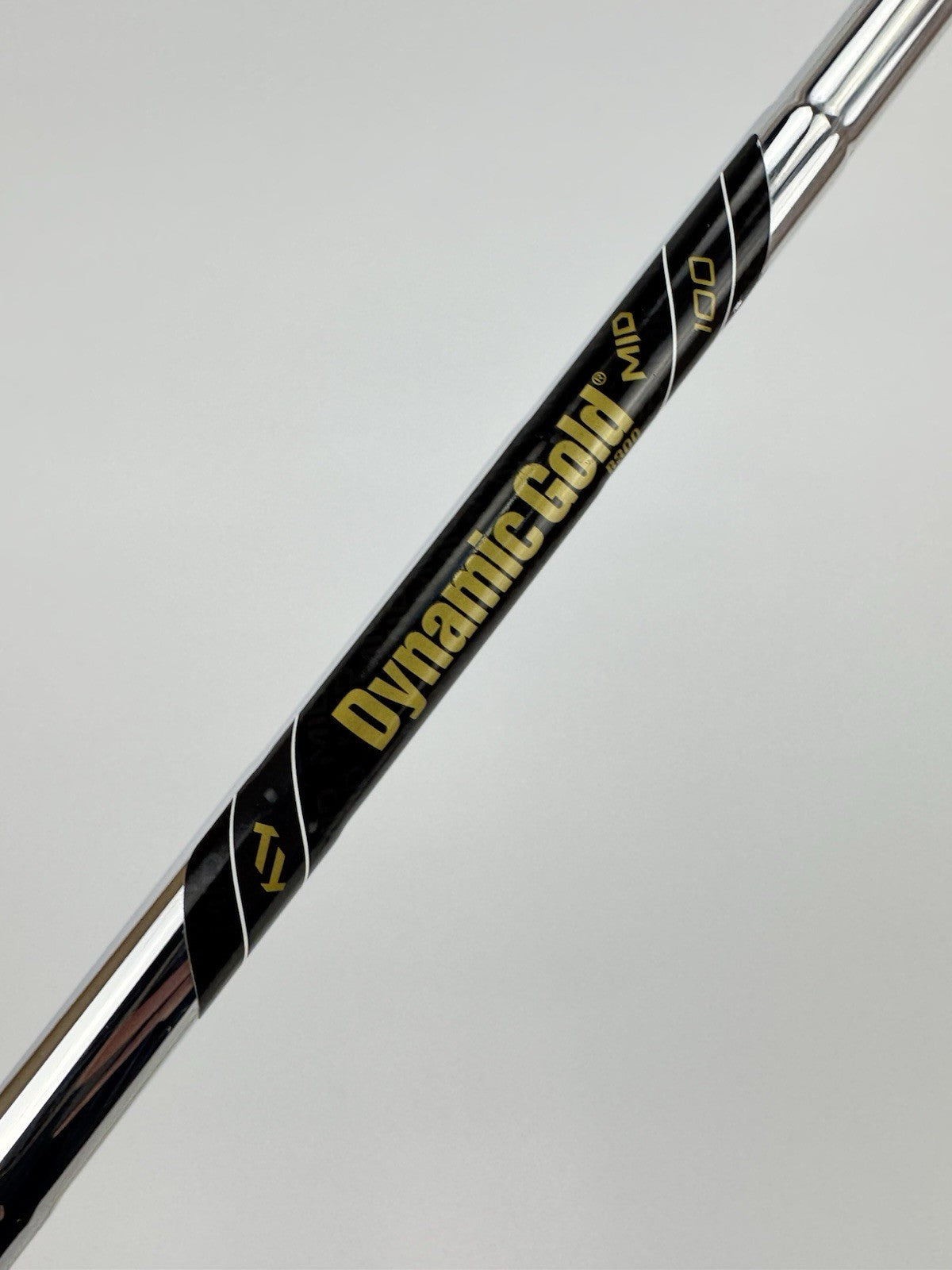 Dynamic Gold Mid 100 Iron Shaft R300 Regular Flex Steel 36.5” /0.355 /320041