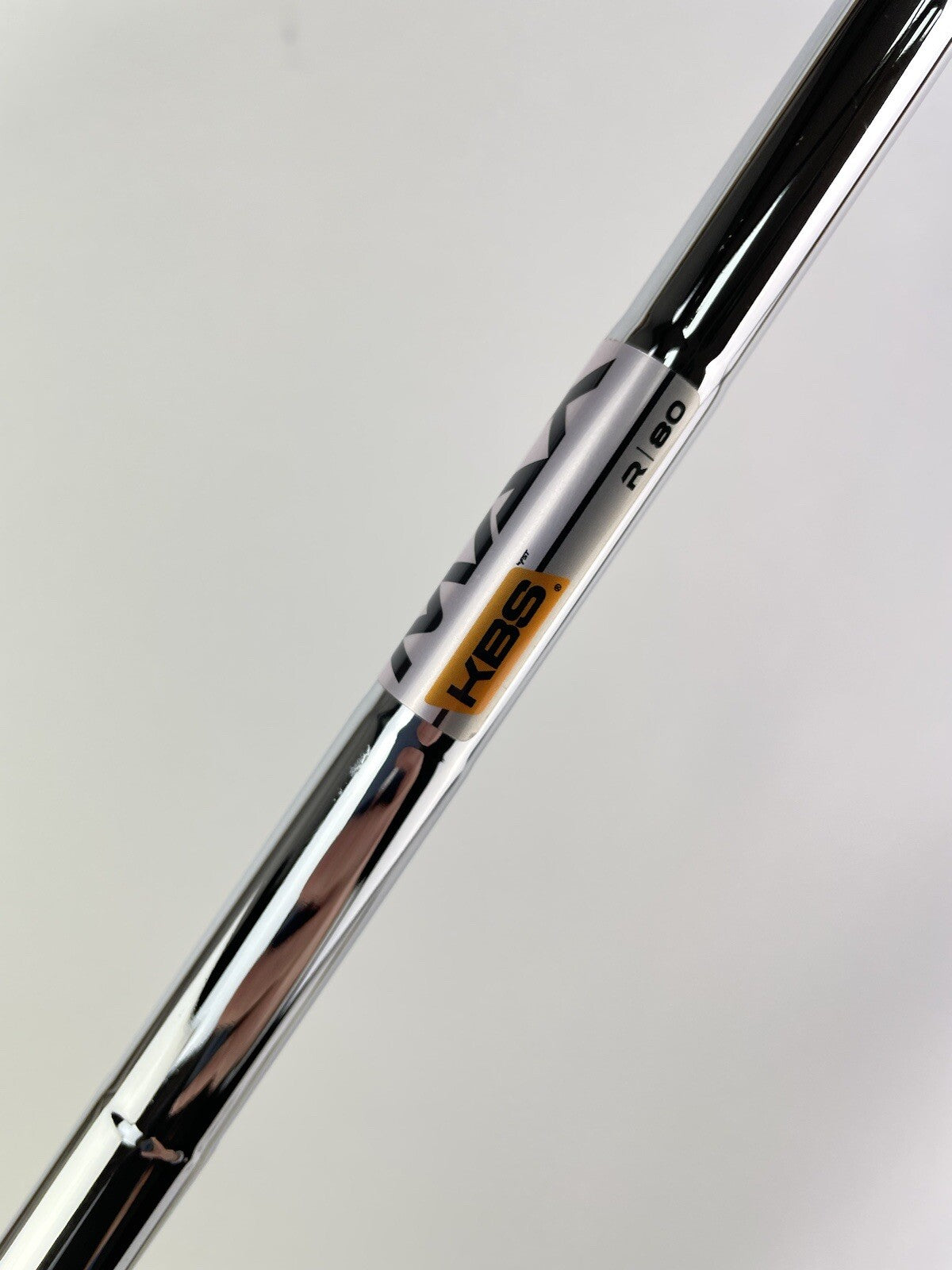 KBS Max 80 Iron Shaft Regular Flex Steel 35.5" /0.370 Parallel /155153