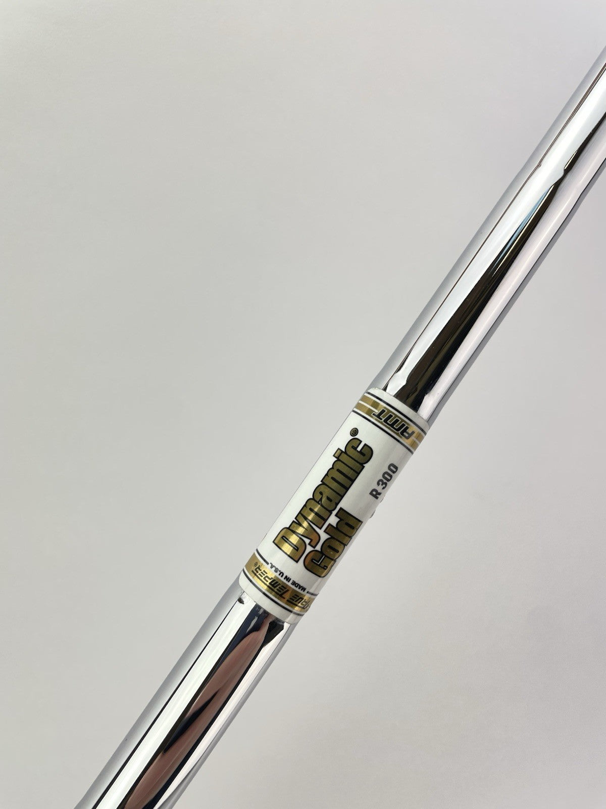 Dynamic Gold AMT Iron Shaft Regular Flex Steel 35.5” /0.355 Tapered /296123