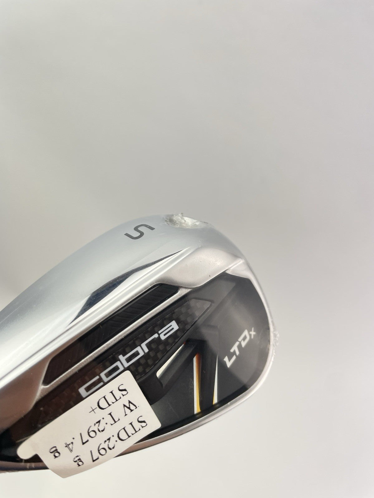 Cobra LTDX Sand Wedge Left Handed KBS Tour 90 Stiff Flex Steel /Brand New /261665