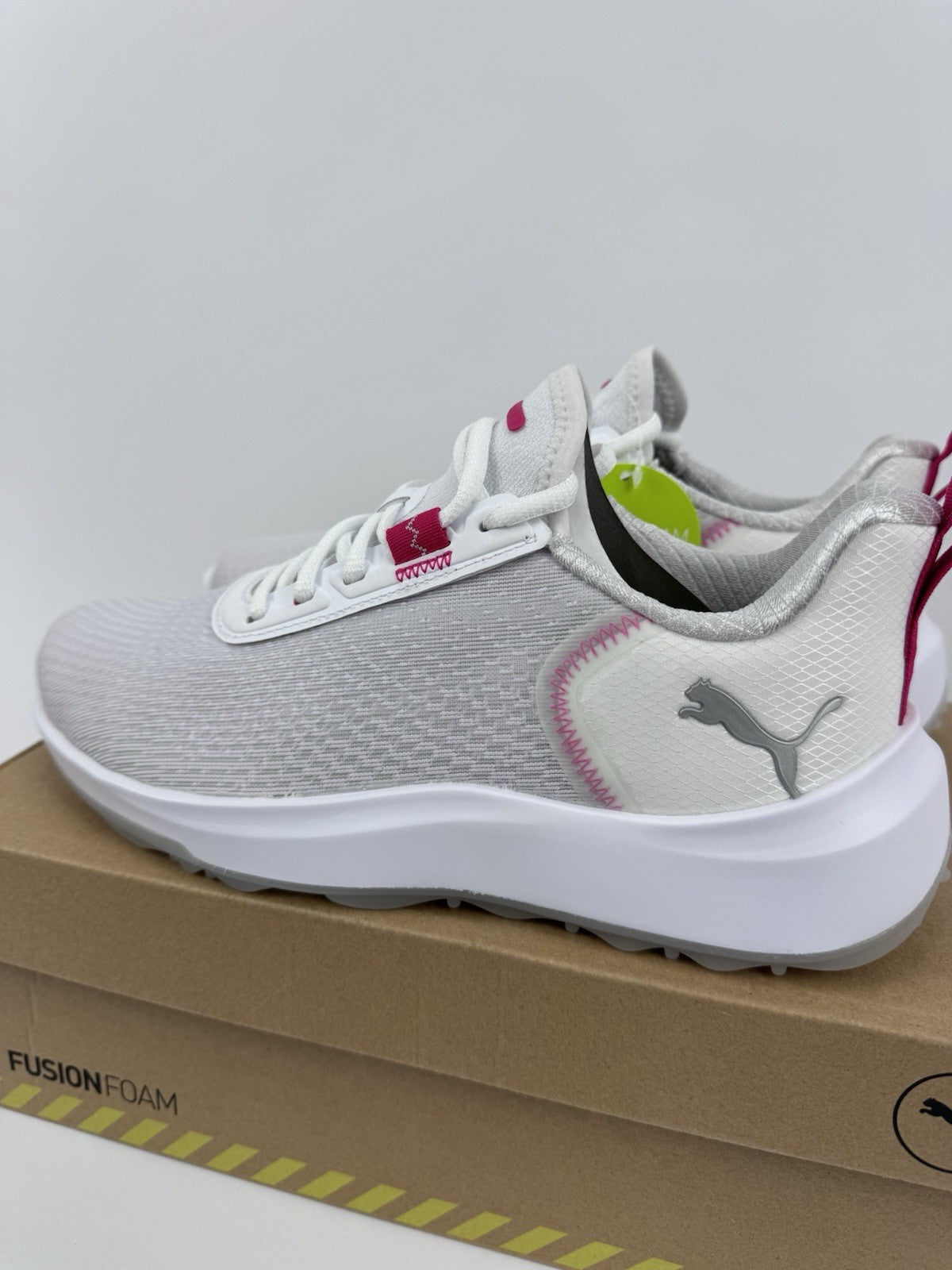Puma Fusion Crush Sport Women's Trainers Size UK 6 White Rose Breathable/321482