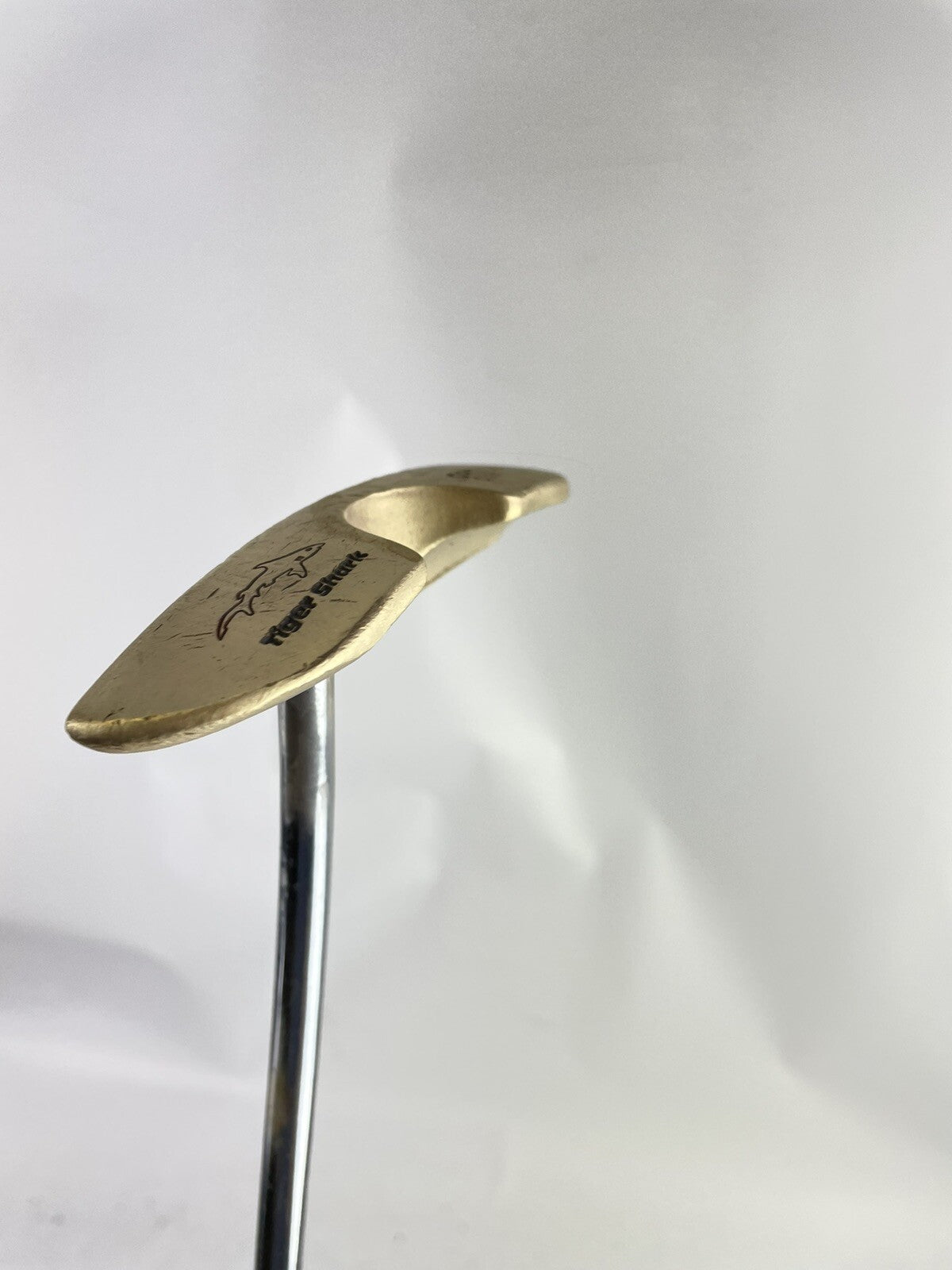 Tiger Shark Brass Putter Option 35.5” Blade /Steel Shaft /Left Handed /77587