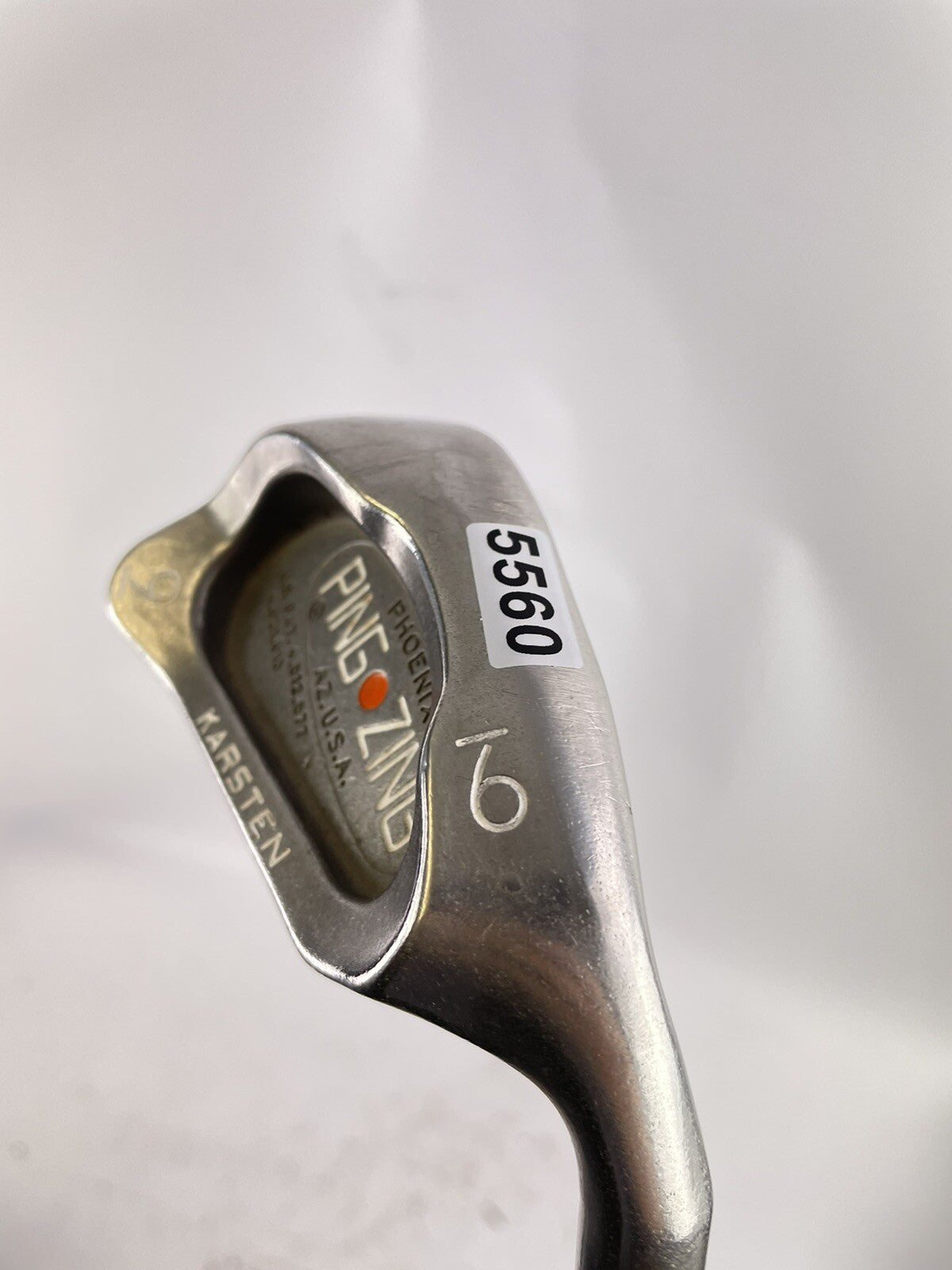 Ping Zing 9 Iron Orange Dot Stiff Flex Graphite /Right Handed /New Grip /556015