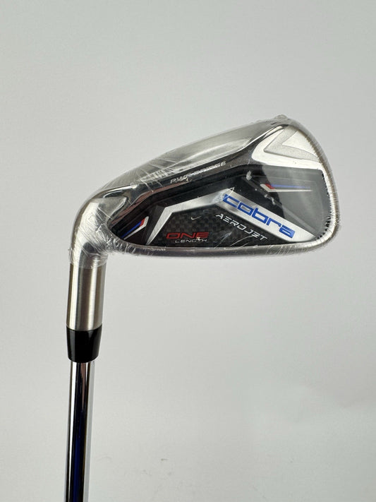 Cobra Aerojet One Length 6 Iron Left Handed KBS Tour Regular Steel /New /321850