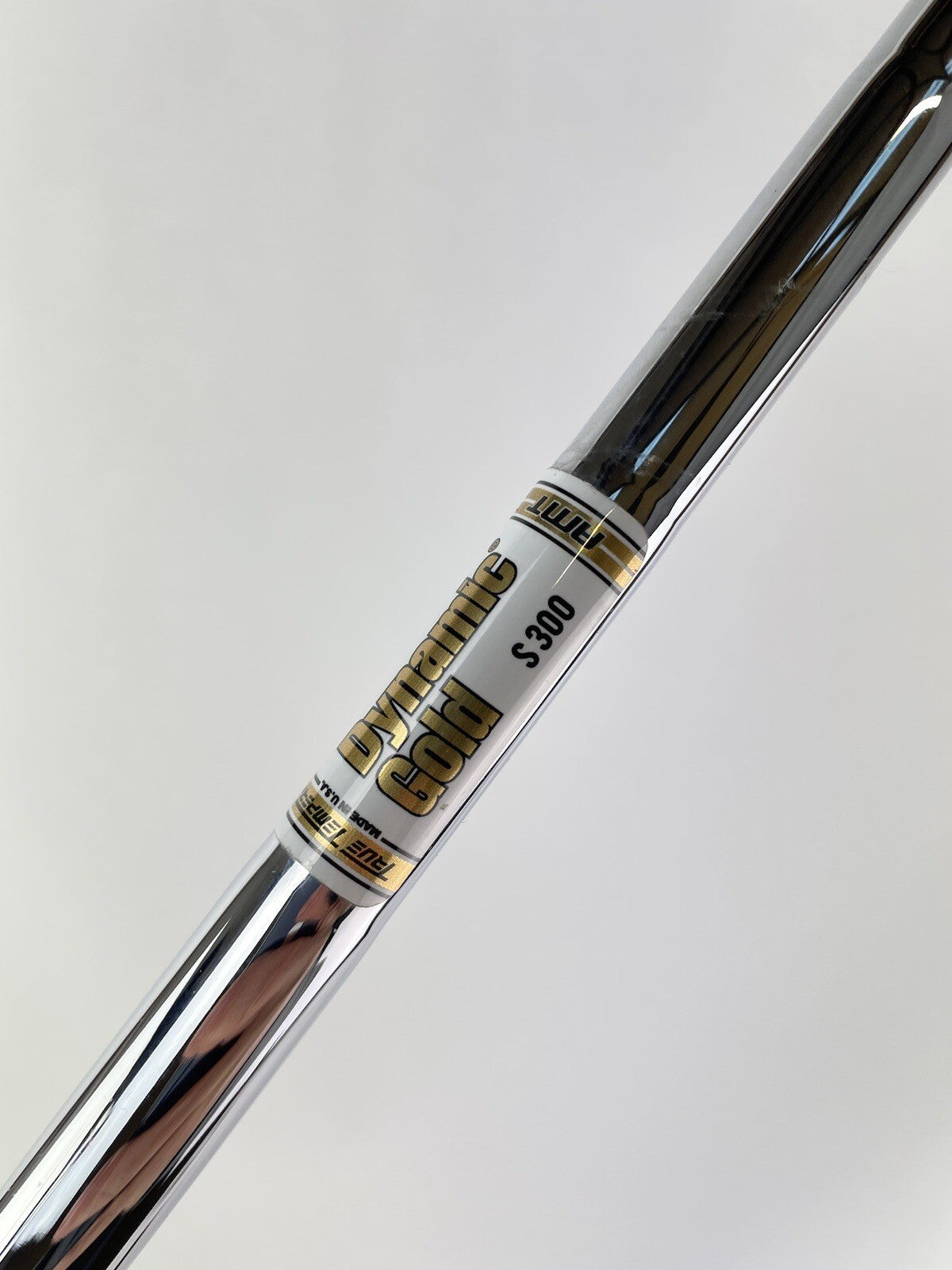 Dynamic Gold AMT Iron Shaft S300 Stiff Steel 35.5" /0.355 Tapered /144932