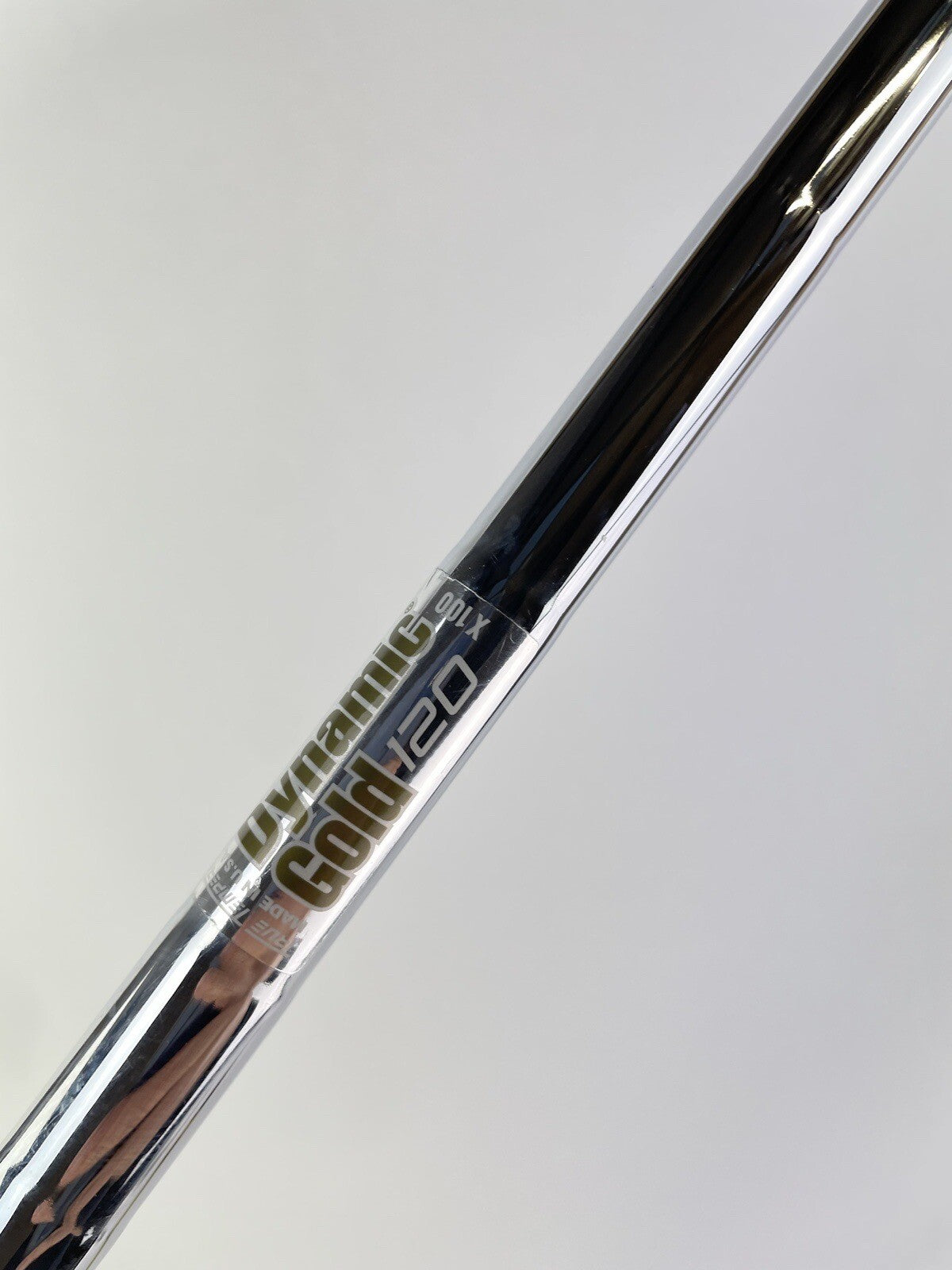 Dynamic Gold 120 Iron Shaft X100 X Flex Steel 35.25" /0.355 Tapered /140743