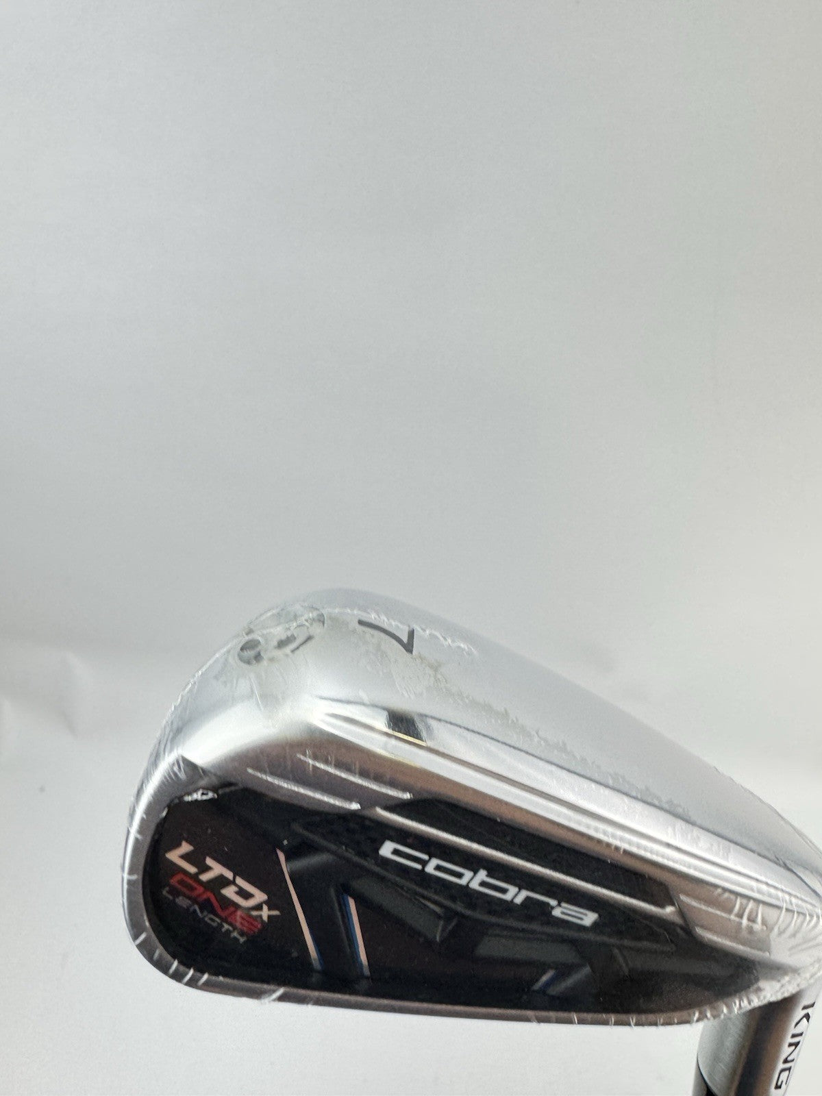 Cobra LTDx One Length 7 Iron KBS Tour 90 Regular Steel /Right Handed /New /292603