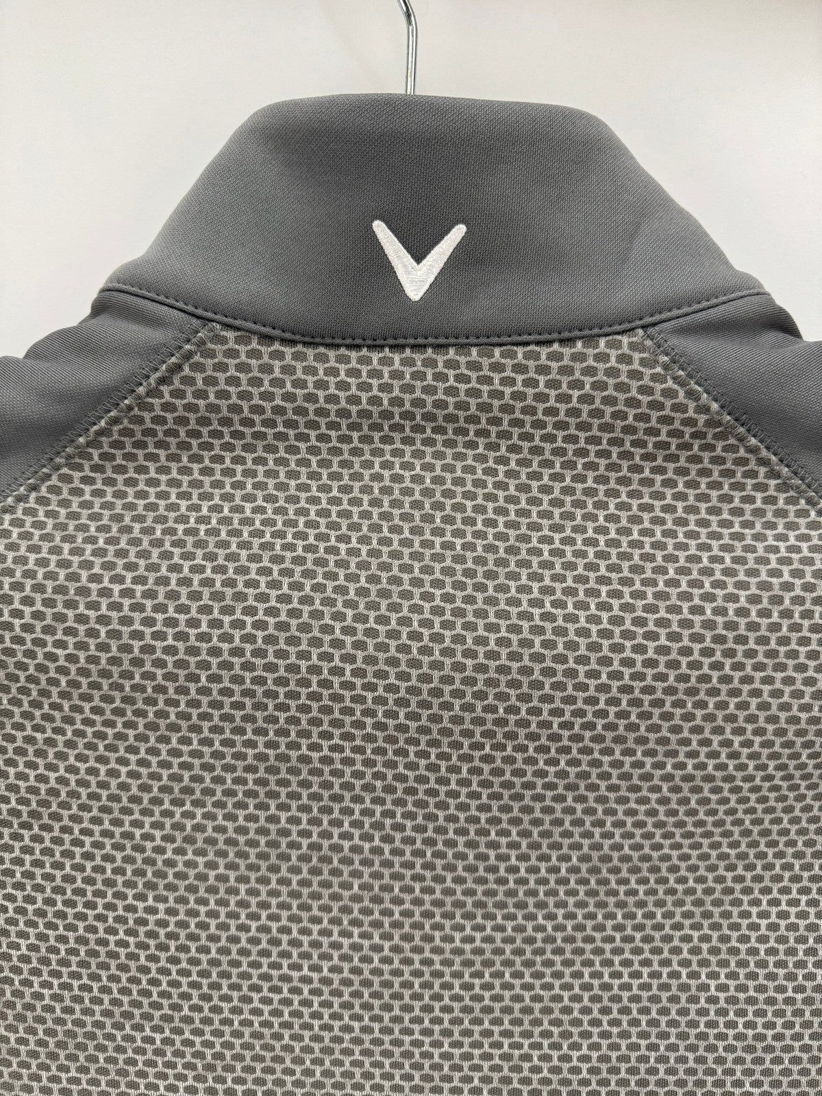 Callaway Weather Series Men's Golf Pullover Size Small Grey Half Zip/365104