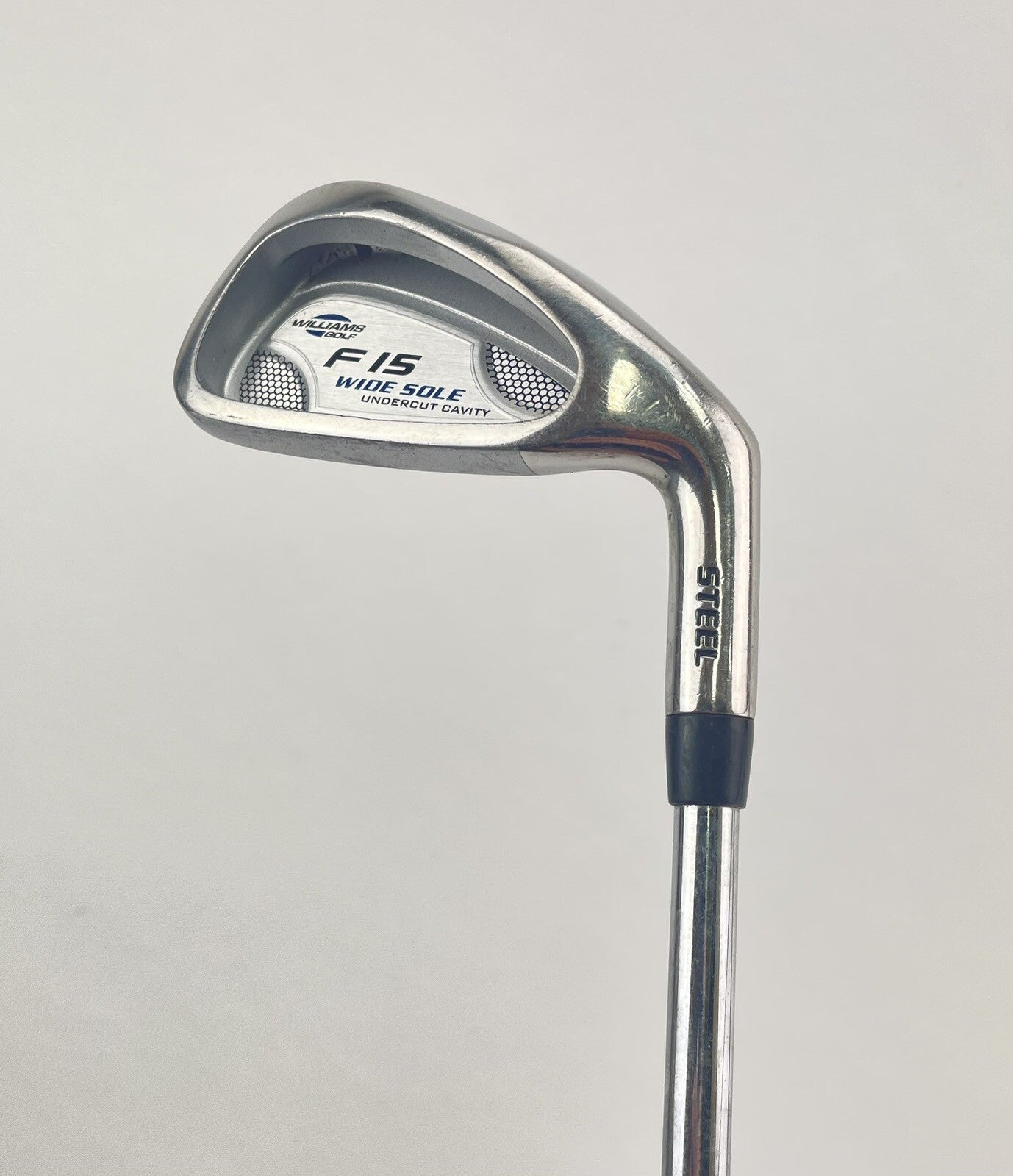Williams Golf 3 Iron F15 Wide Sole Uniflex Steel /Right Hand /New Grip /187650