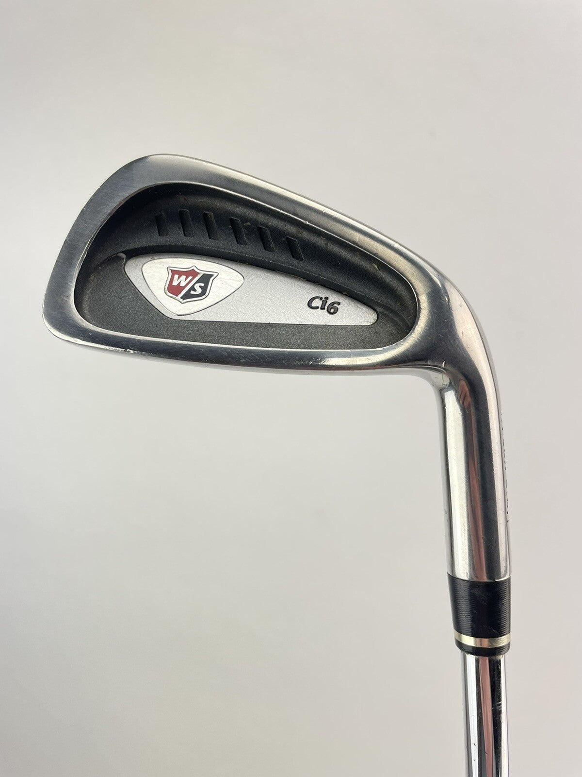 Wilson Staff 6 Iron Ci6 Regular Flex Steel /Right Handed /New Grip /193870