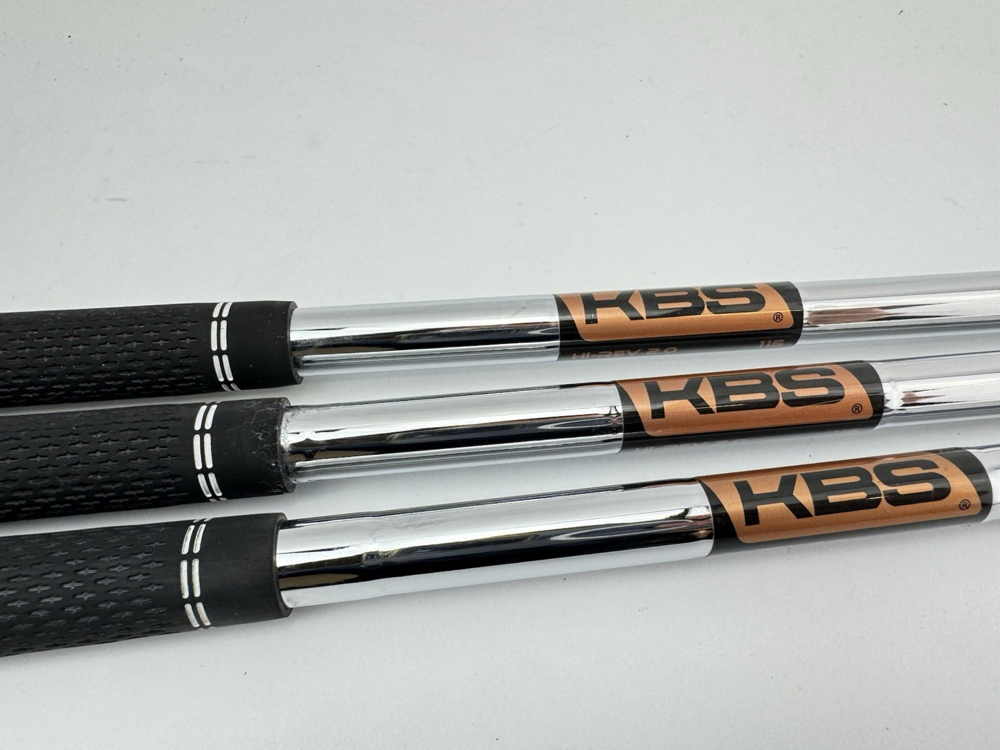 KBS Hi-Rev 2.0 Wedge Shaft Set (3) 115 Wedge Flex Steel 0.355 Tapered /292671
