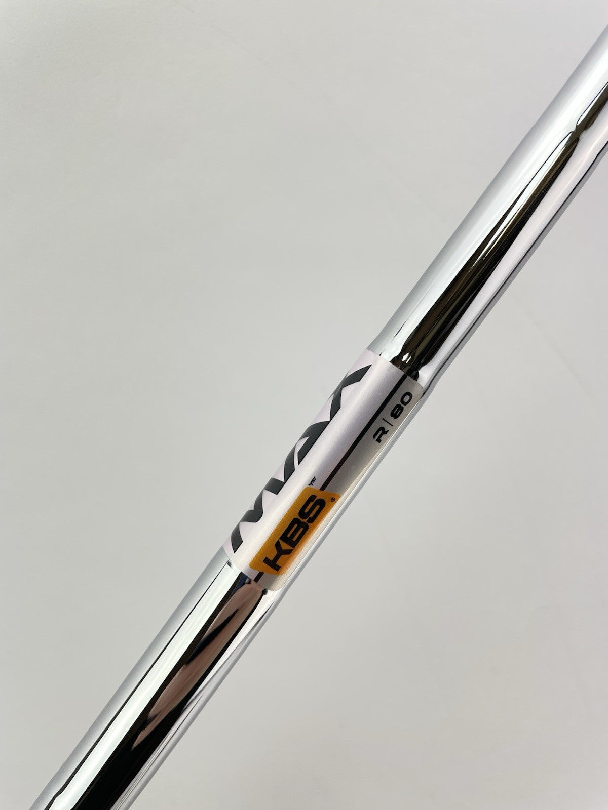 KBS Max 80 Iron Shaft Regular Flex Steel 36” /0.370 Parallel /270793