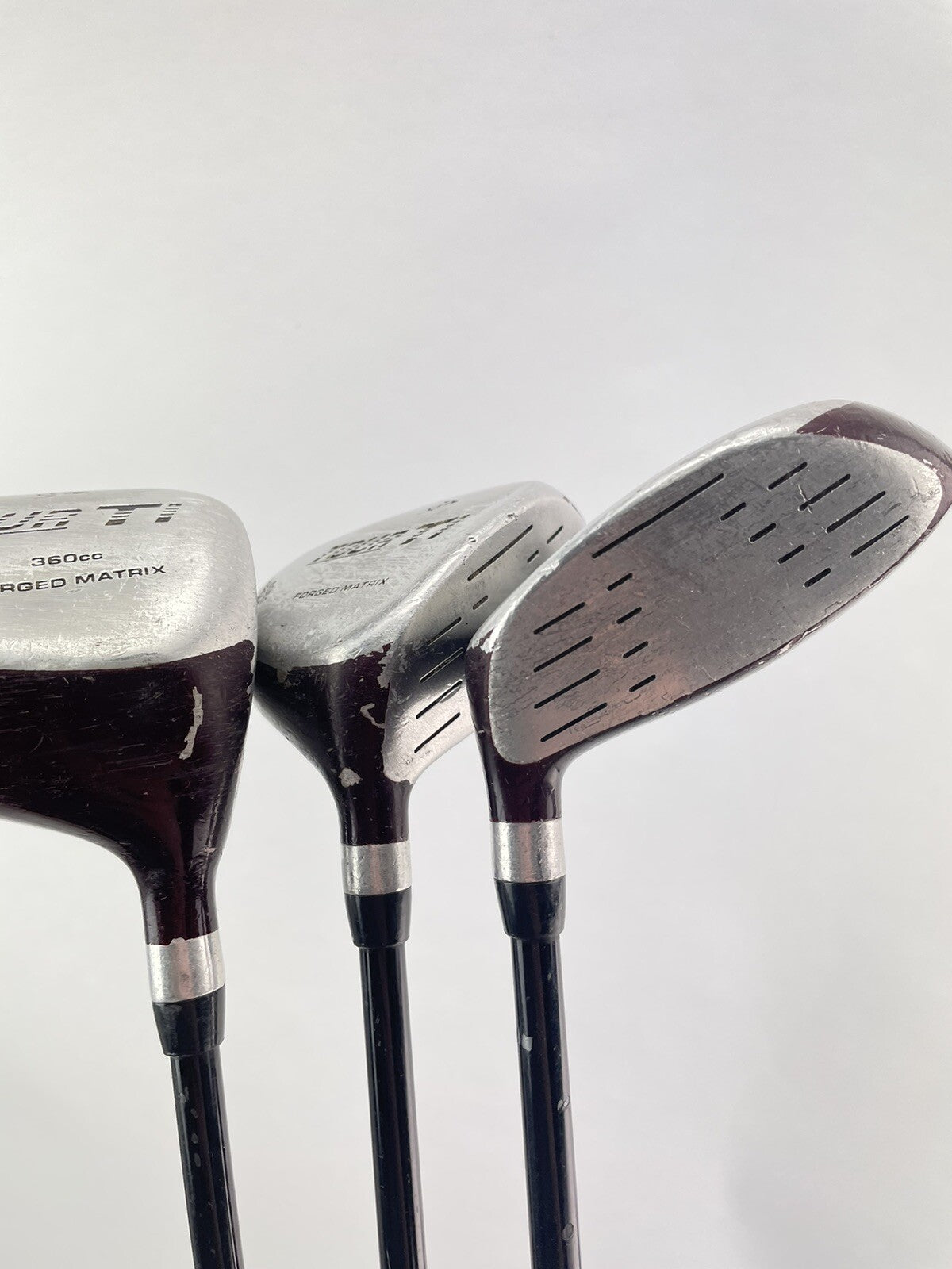 Dunlop Golf Fairway Wood Set 1,3&5 Woods Firm Graphite /Right /New Grips /207235