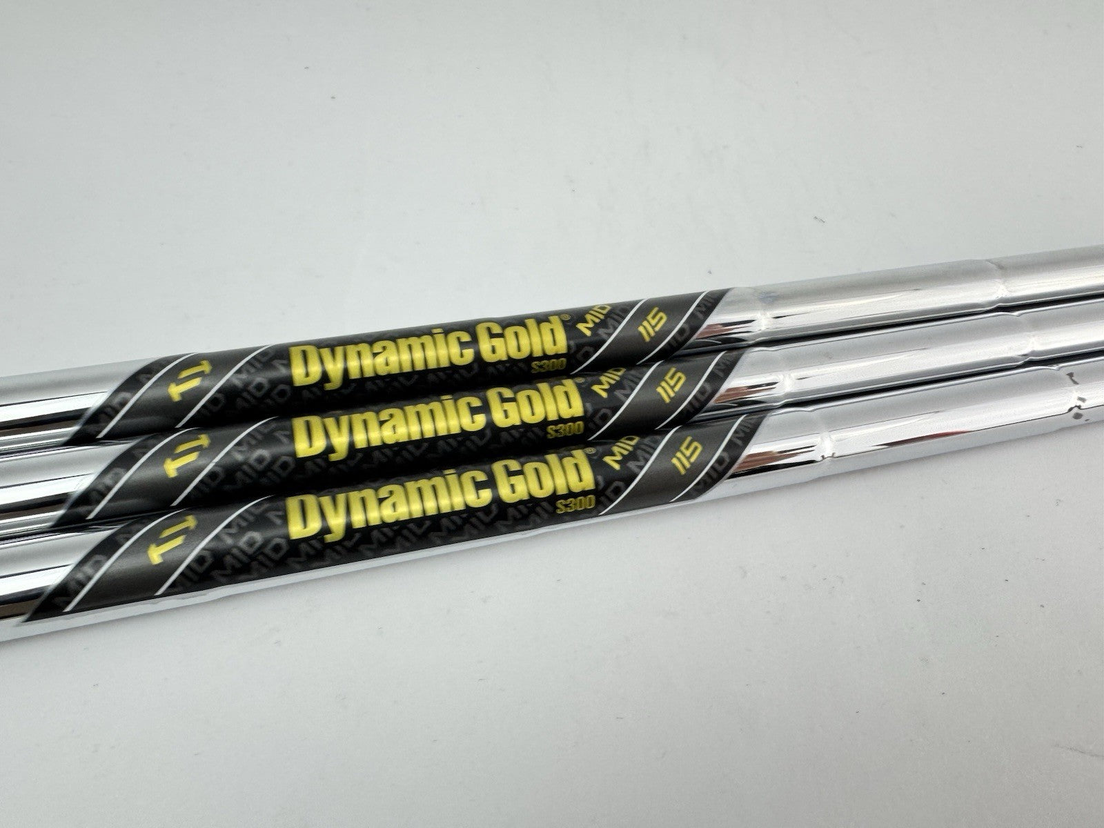Dynamic Gold Wedge Shaft Set (3) +1/2 Mid 115 S300  Stiff Steel /0.355 /328932