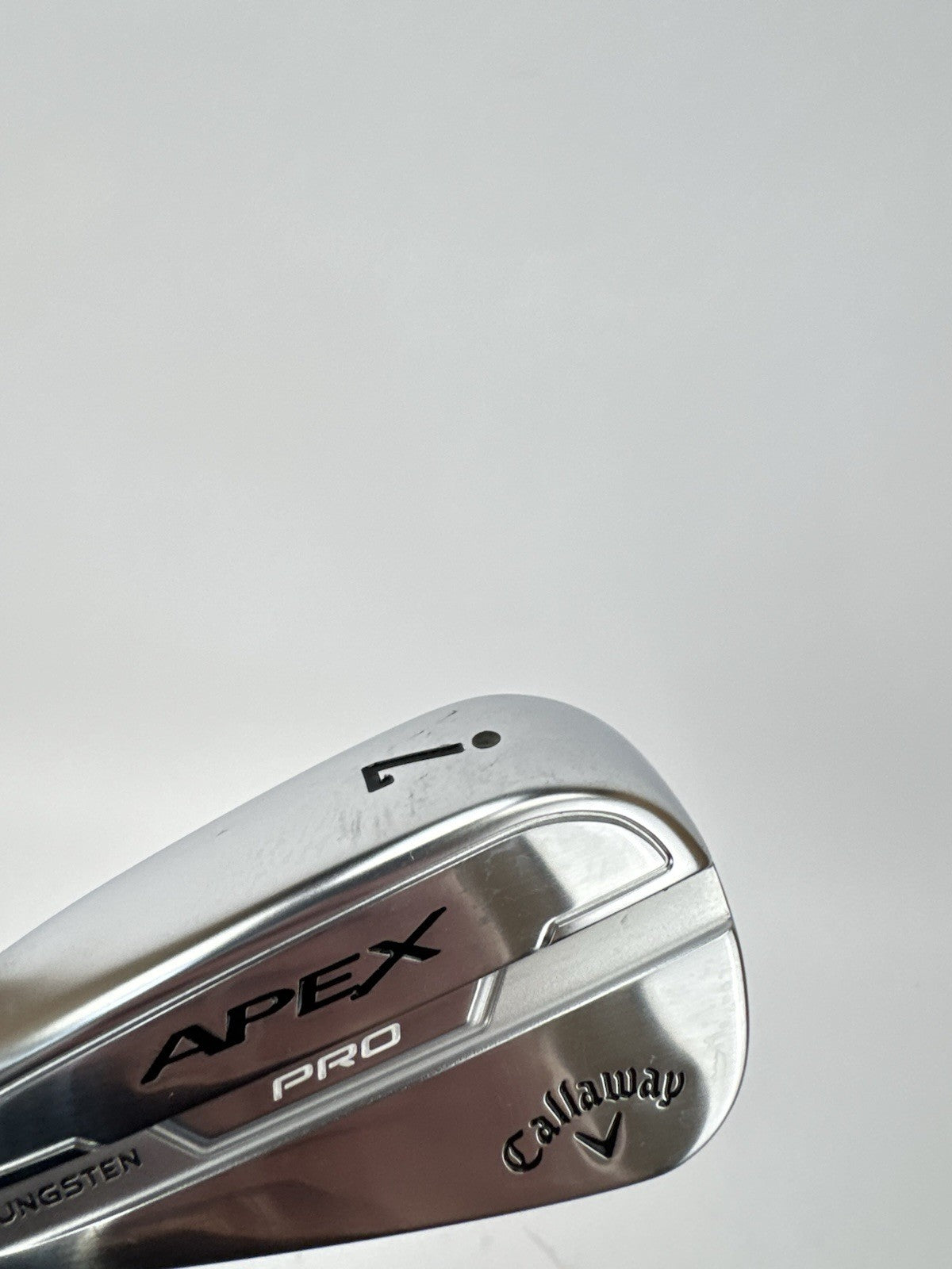 Callaway Apex Pro Ladies 7 Iron Left Handed Cypher Graphite -1/2” /Demo /335905