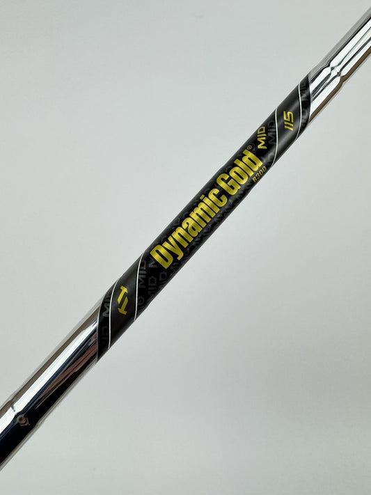 Dynamic Gold 115 Iron Shaft Mid R300 Regular Flex Steel 35.75” /0.355 /327610