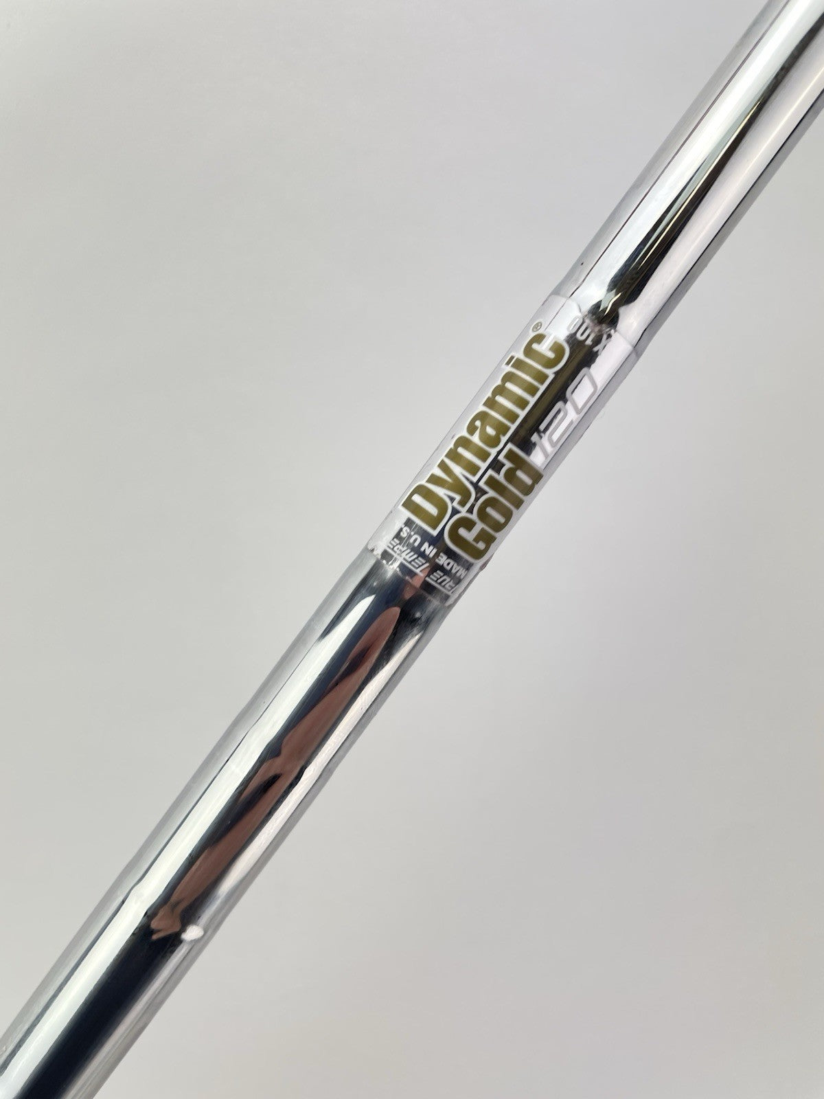 Dynamic Gold 120 Iron Shaft X100 X Flex Steel 35.75 /0.355 Tapered /281692