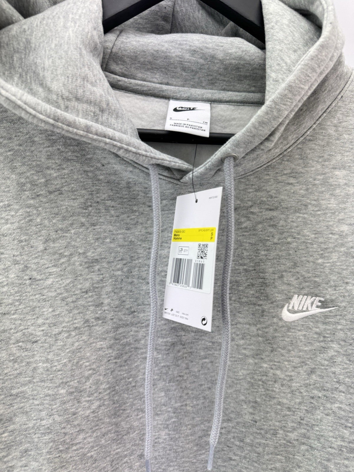 Nike Golf Club Hoodie Pullover Fleece Jumper UK Small /Grey /New /281146