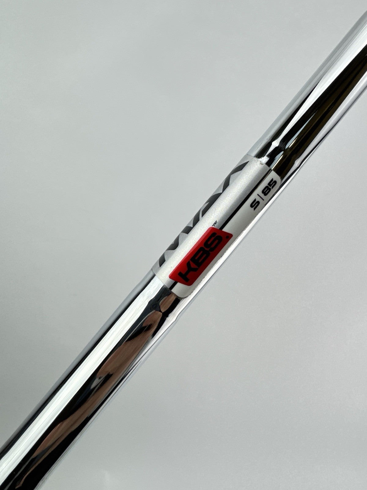 KBS Max 85 Iron Shaft Stiff Flex Steel 35.25” /0.370 Parallel /307173