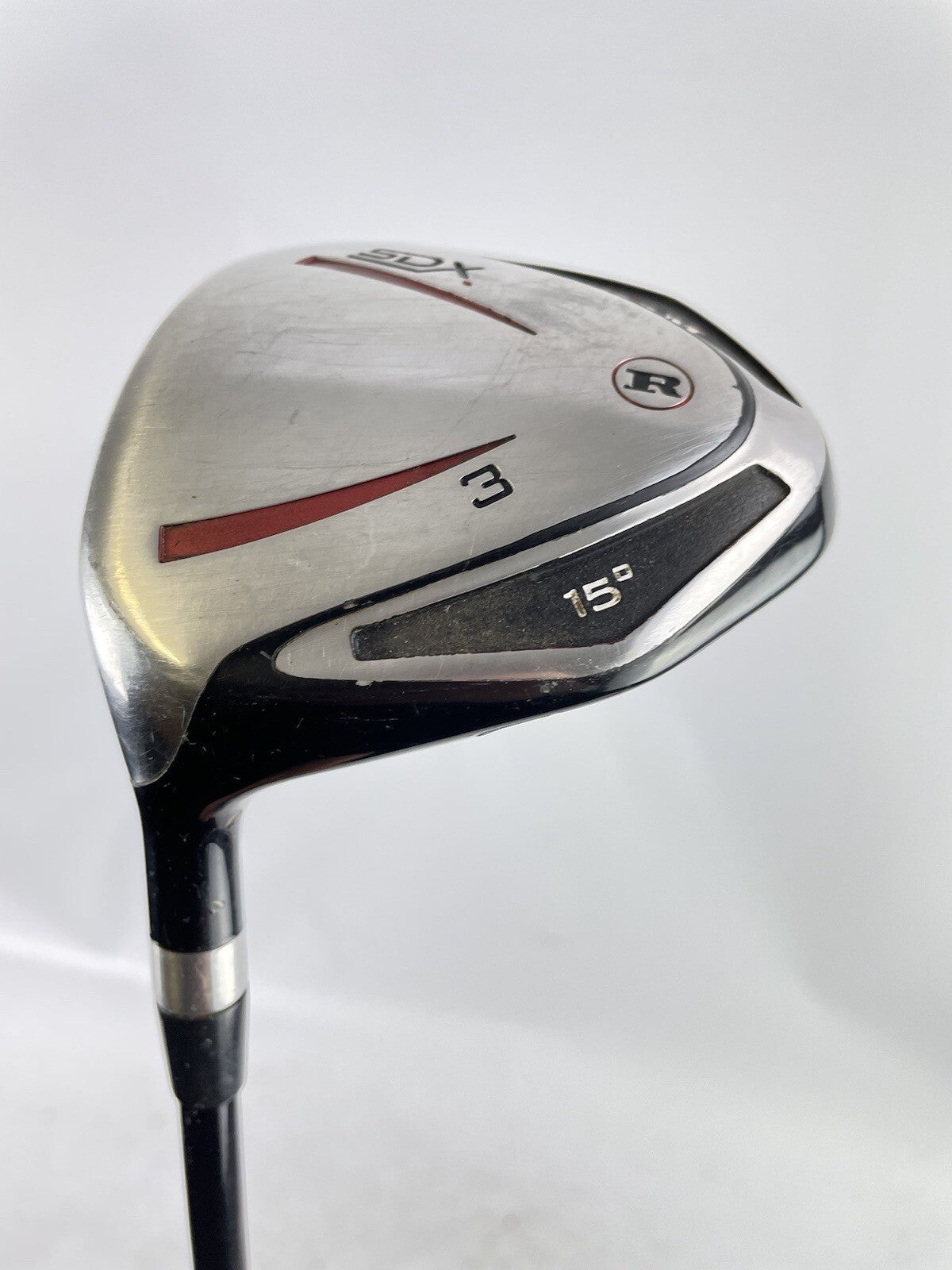 Ram Golf 3 Wood SDX 15* Left Handed /Regular Graphite /New Grip /89200