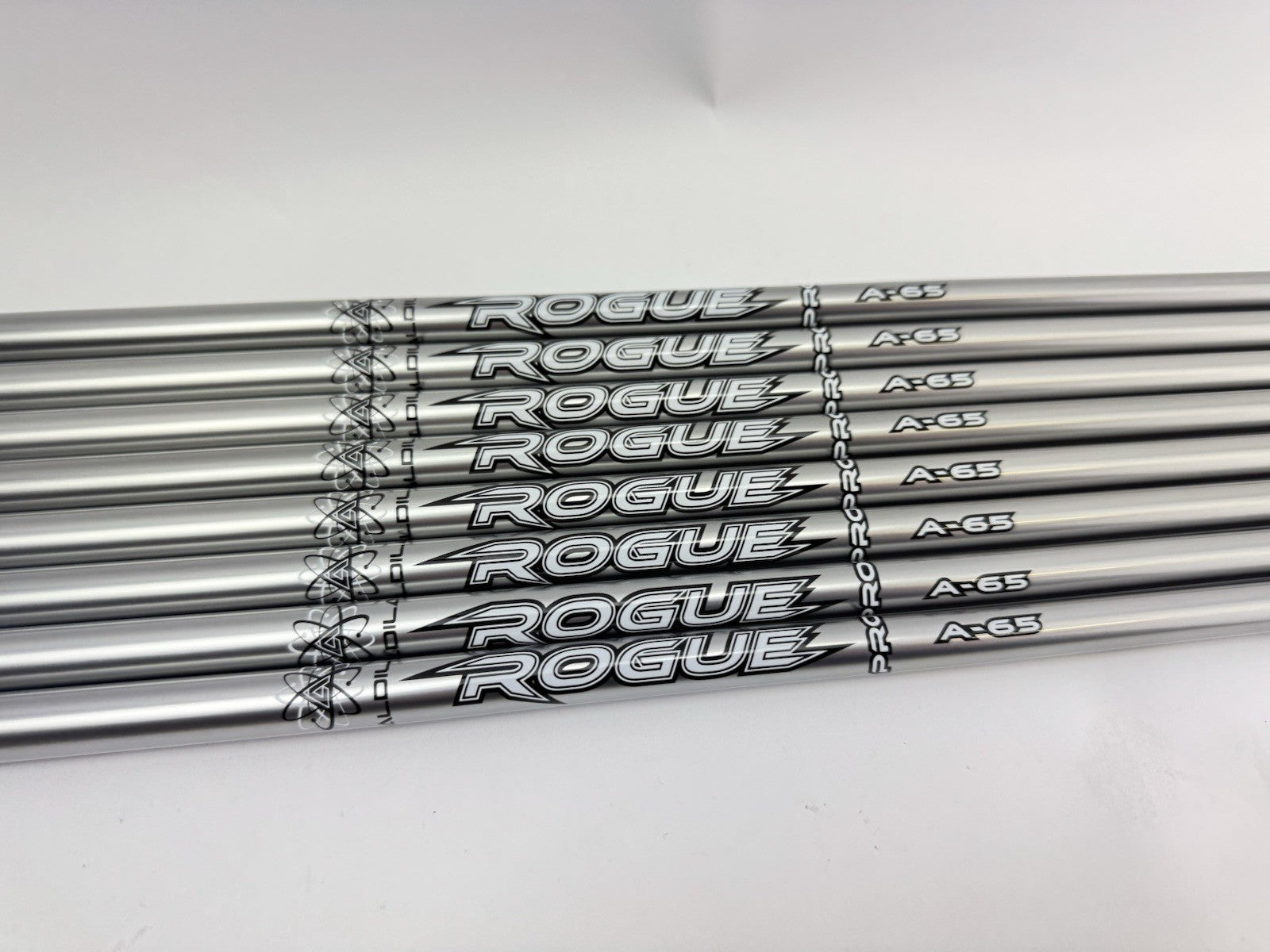 Aldila Rogue Pro Iron Shaft Set (8) 65 Senior Flex Graphite 40.25” /0.370 /New0