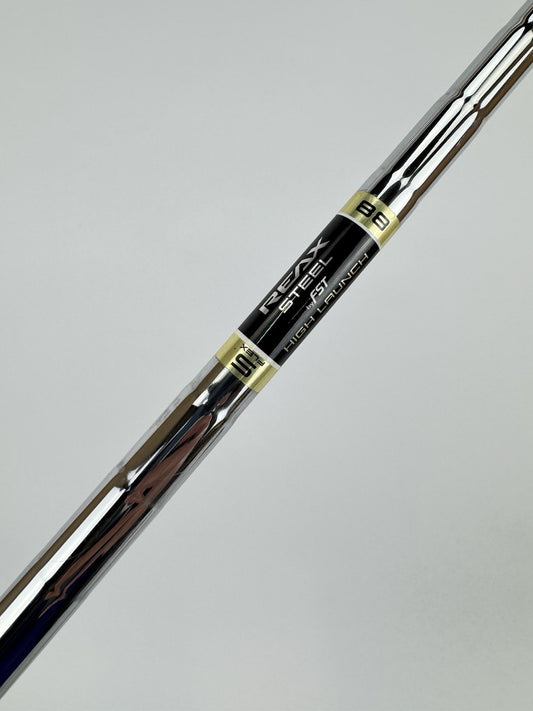 True Temper Reax 88 Iron Shaft Stiff Flex Steel 35.5” /0.370 Parallel /319530