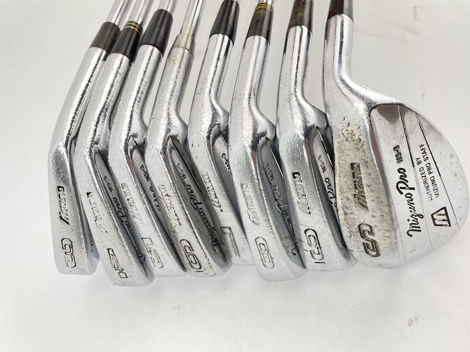 Mizuno Pro MS-3 Iron Set 3-9+SW Regular Steel /Right /New Grips /2029819
