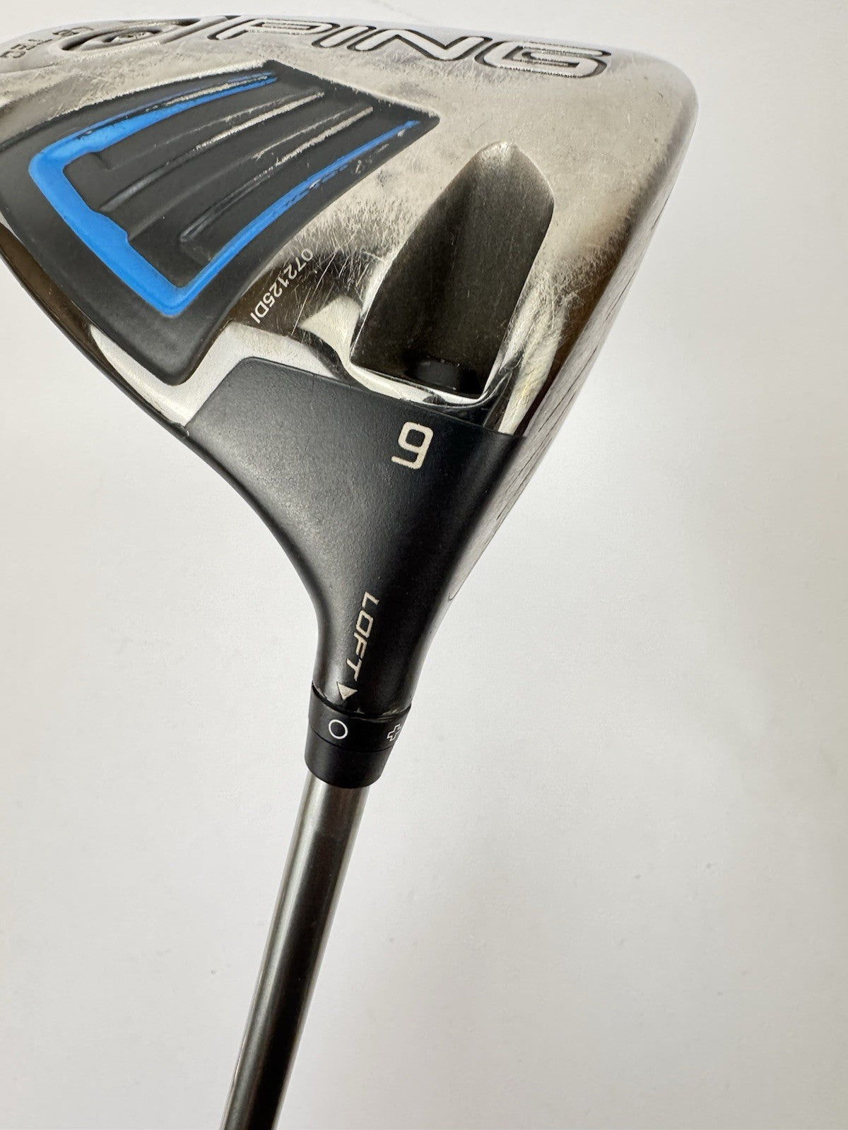 Ping G Series Driver 9* UST Helium F4 Stiff Graphite /New Shaft + Grip /348841