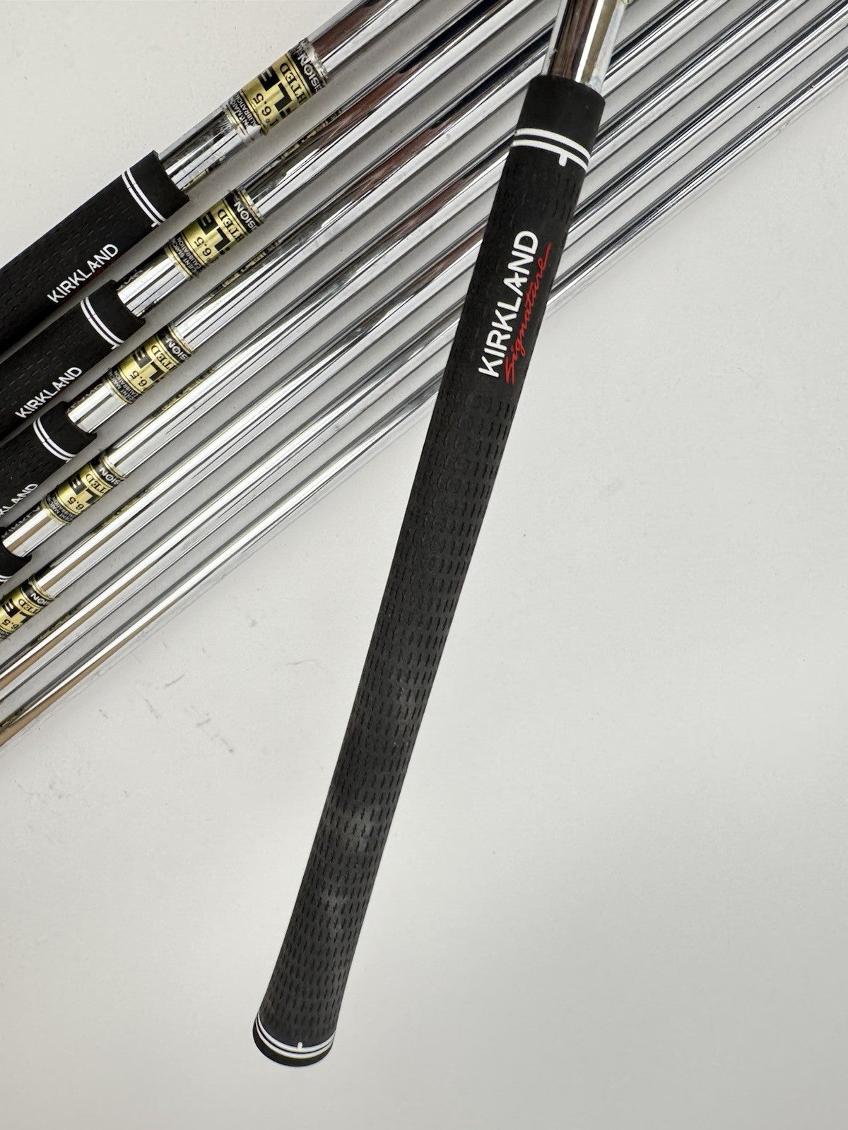 Taylormade 300 Forged Irons 3-PW Rifle 6.5 X Flex Steel +1/2” /New Grips /3432714
