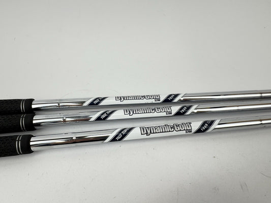 Dynamic Gold S200 Wedge Shaft Set (3) Tour Issue Stiff Steel 0.355 Tapered/338050
