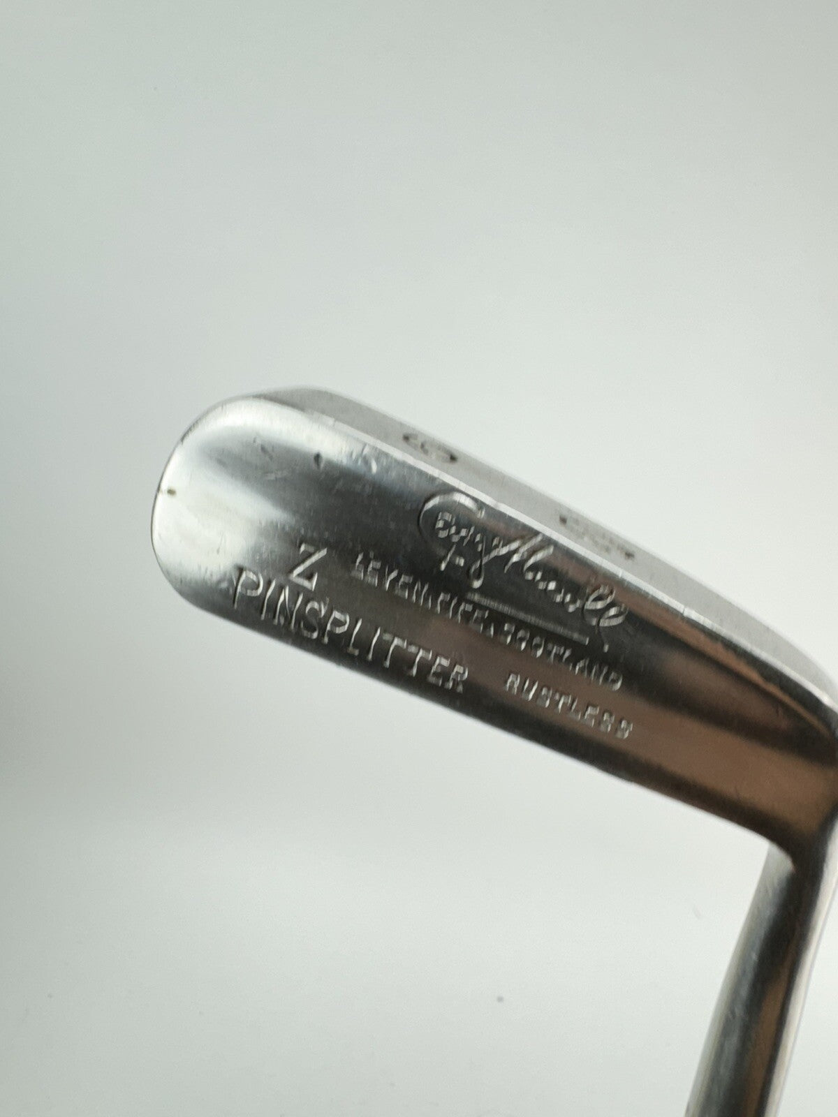 George Nicoll Leven Putter 34” Blade Heel Shafted Steel /New Grip /192762