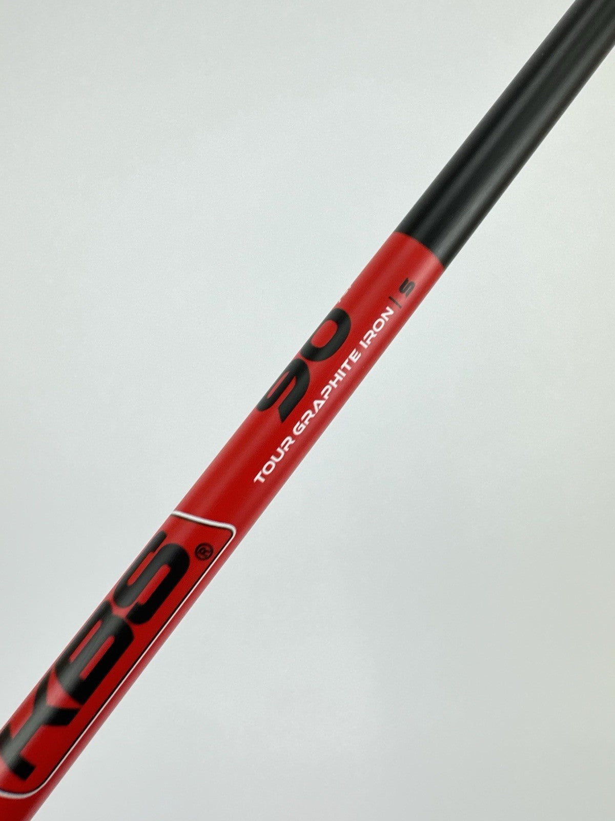 KBS Tour Graphite Iron Shaft 90 Stiff Flex Graphite 35” /0.355 Tapered /324115