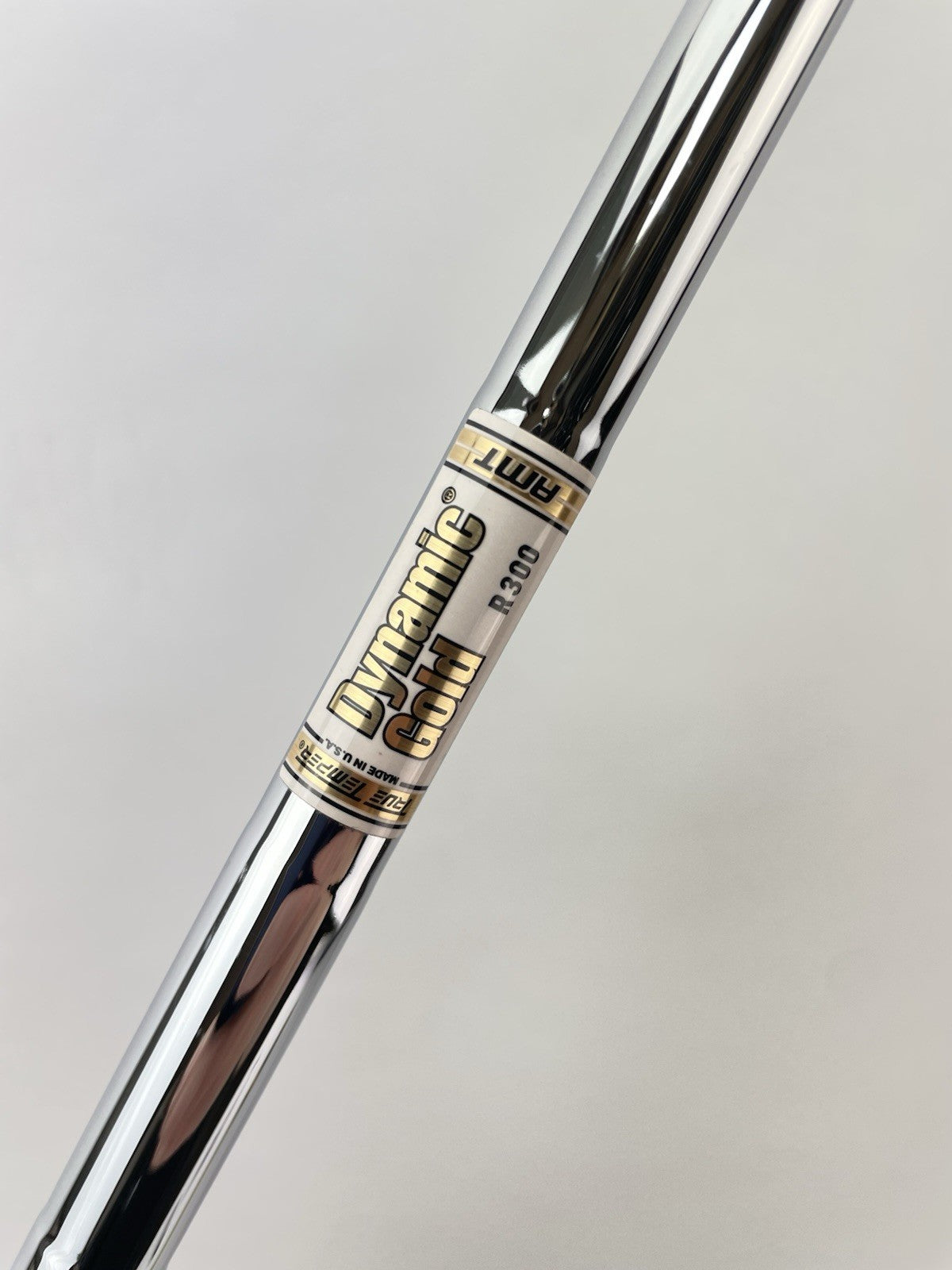 Dynamic Gold AMT Iron Shaft Regular Flex Steel 35 /0.355 Tapered /254252