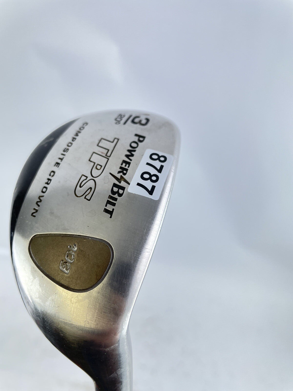 PowerBilt Golf 3 Hybrid 20* Aldila Stiff Graphite /Right Handed /Lamkin /878722