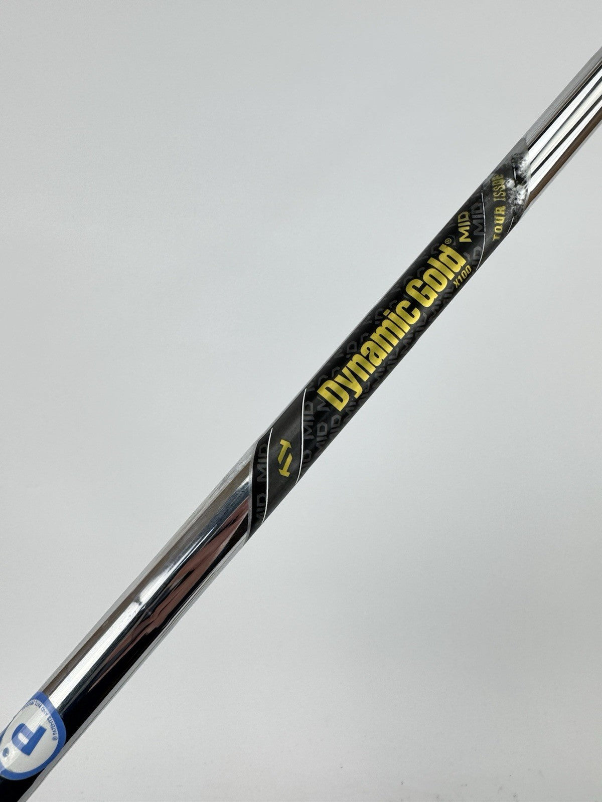 Dynamic Gold Mid Iron Shaft X100 Tour Issue X Flex Steel 34.75” /0.355 /320840