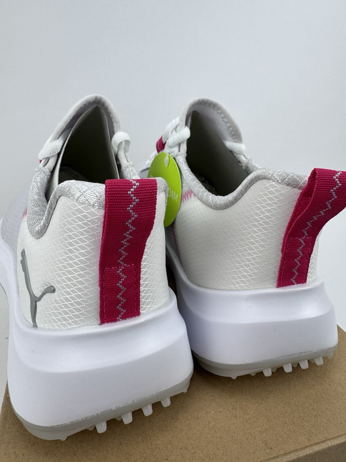 Puma Fusion Crush Sport Women's Trainers Size UK 6 White Rose Breathable/321487