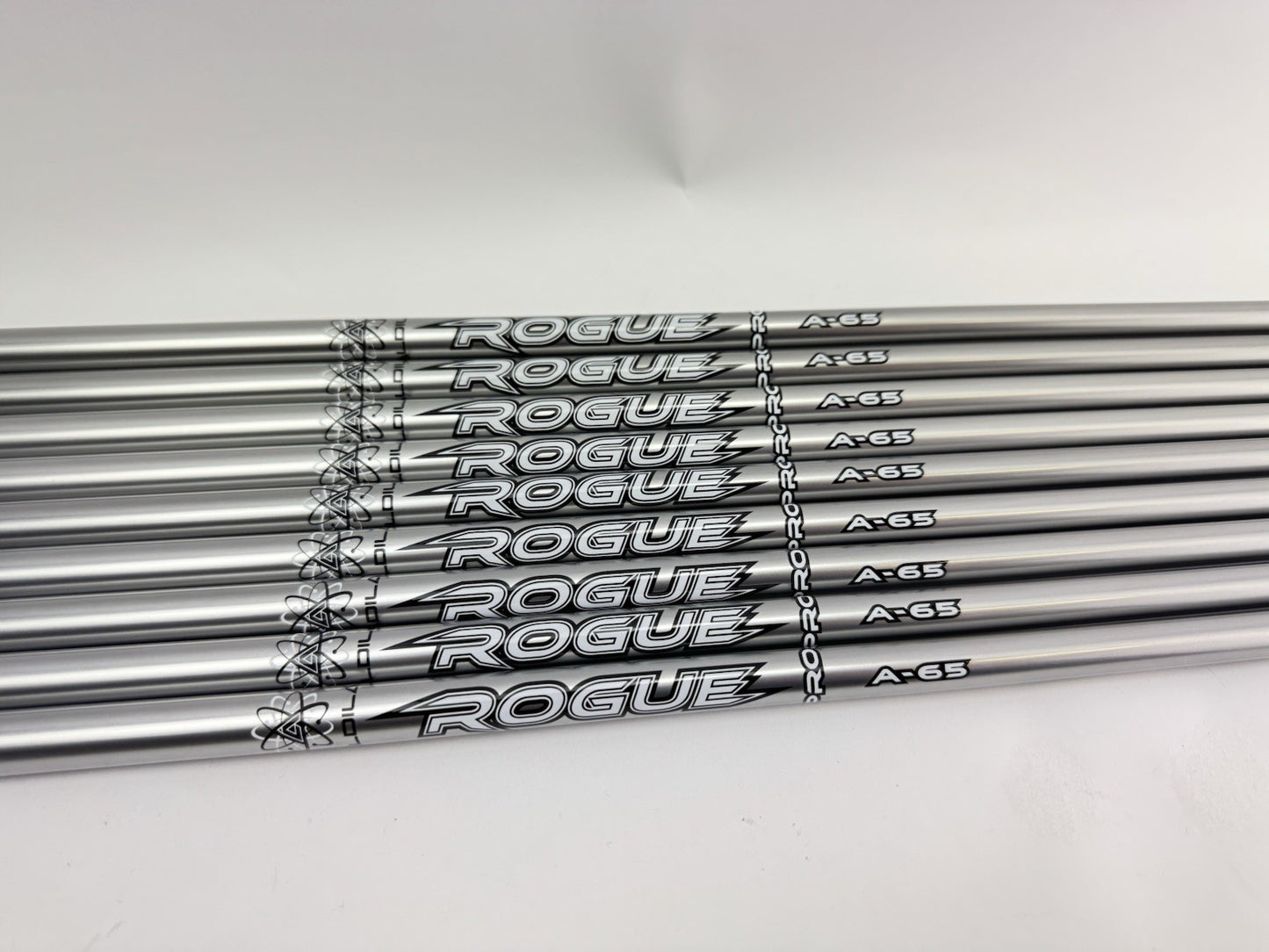 Aldila Rogue Pro Iron Shaft Set (9) 65 Senior Flex Graphite /0.370 Parallel /New0