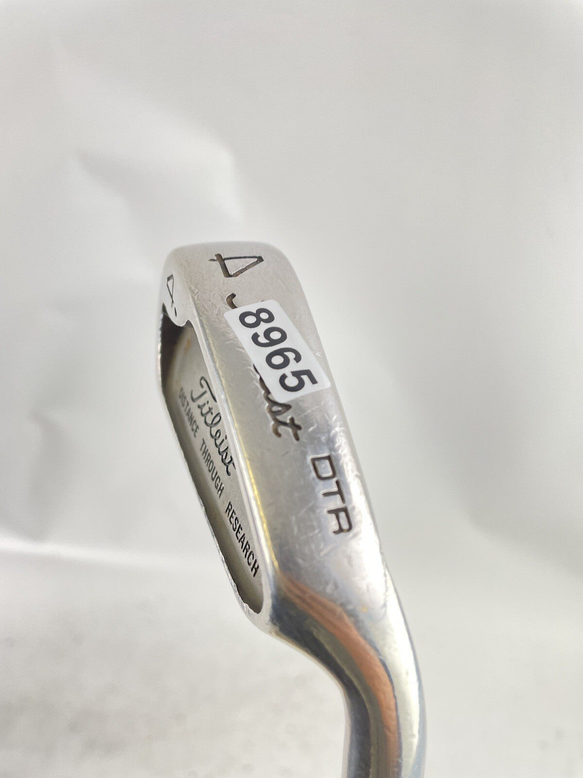 Titleist 4 Iron DTR Black Dot R300U Regular Steel /Right Handed /New Grip /896519