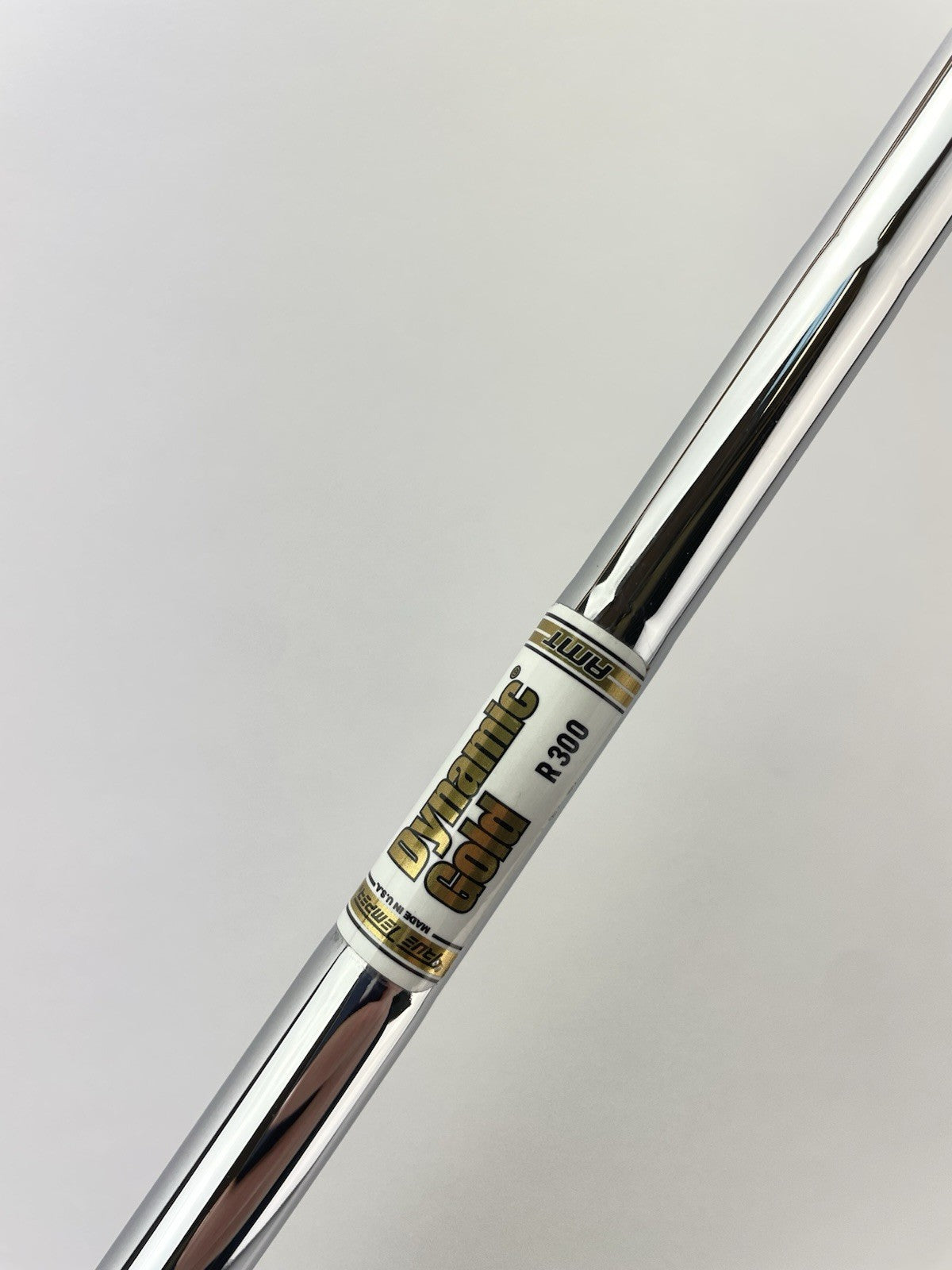 Dynamic Gold AMT Iron Shaft Regular Flex Steel 35.5” /0.355 Tapered /296125