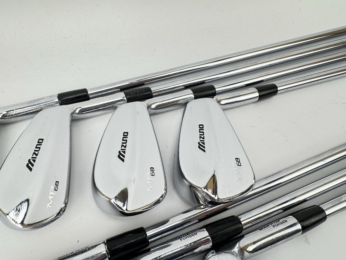 Mizuno MP68 Irons 4-PW Forged Project X 6.5 X Flex Steel -1/2” /New Grips /362033