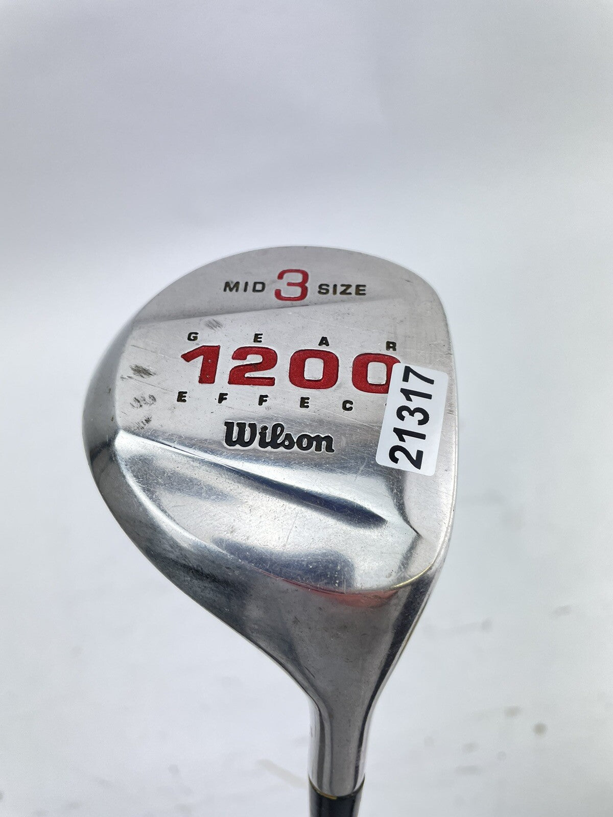 Wilson Golf 3 Wood Gear Effect 1200 Regular Steel /Right Handed /New Grip /2131720