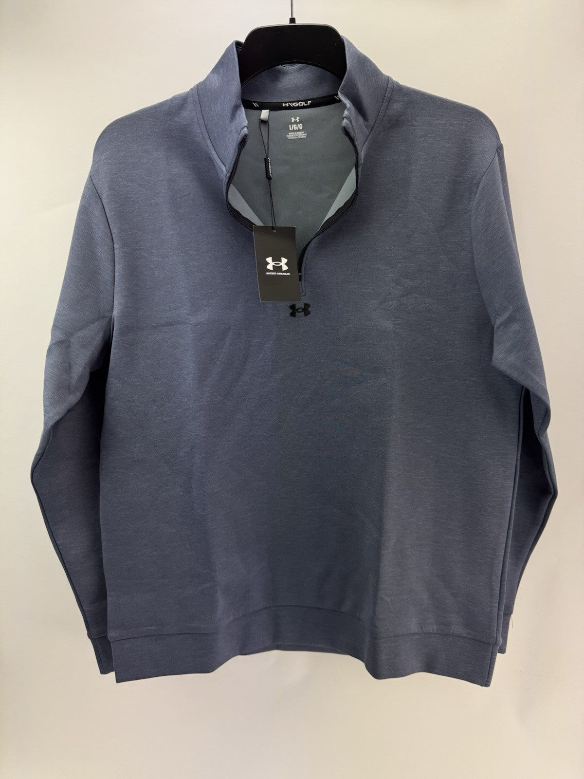 Under Armour Golf Pullover Drive Midlayer UK Large /1/4 Zip /New /275560