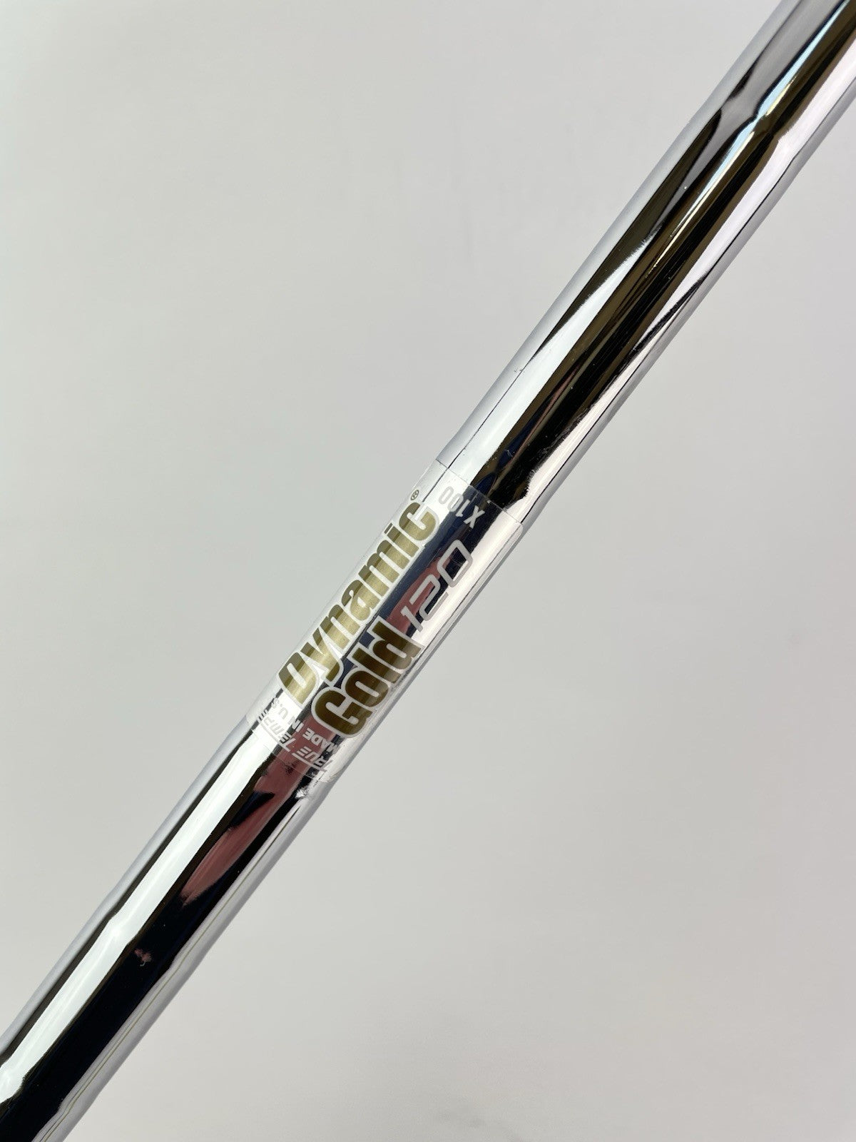 Dynamic Gold 120 Iron Shaft X100 X Flex Steel 35.75 /0.355 Tapered /235540