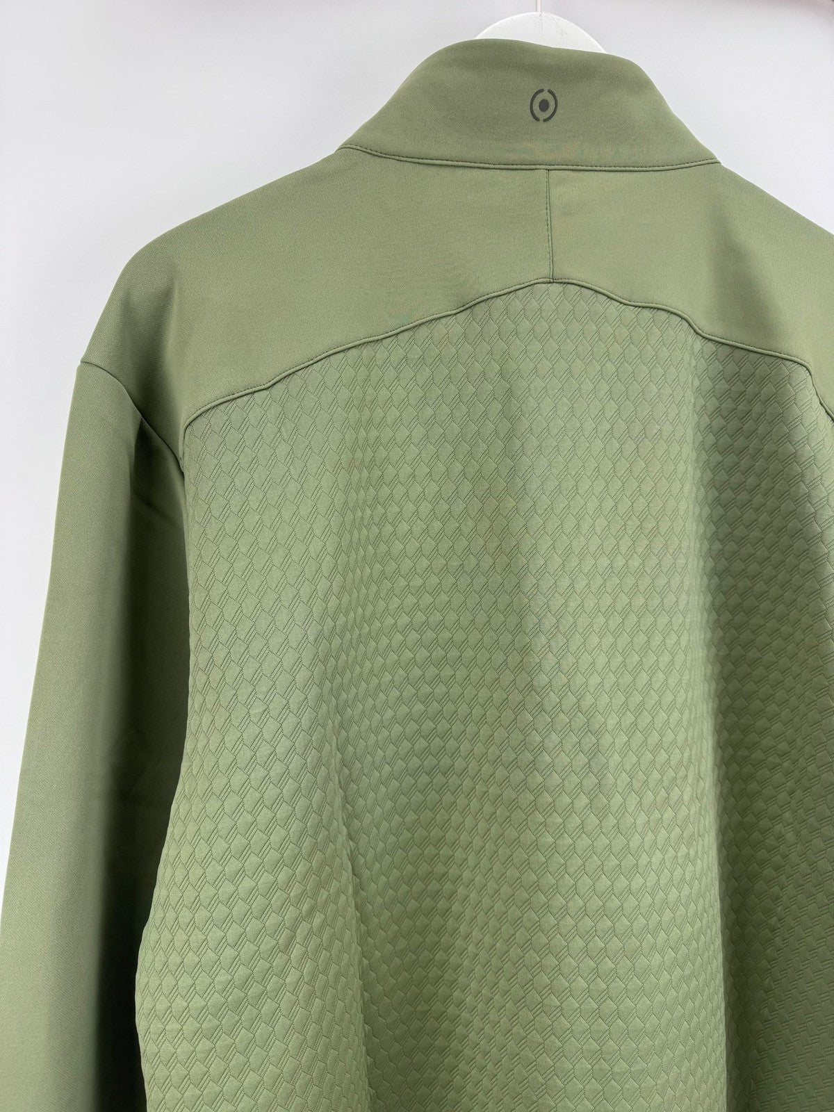 PING Nolan P03766 Quarter Zip Pullover Mens XL Water Resistant Green/3171713