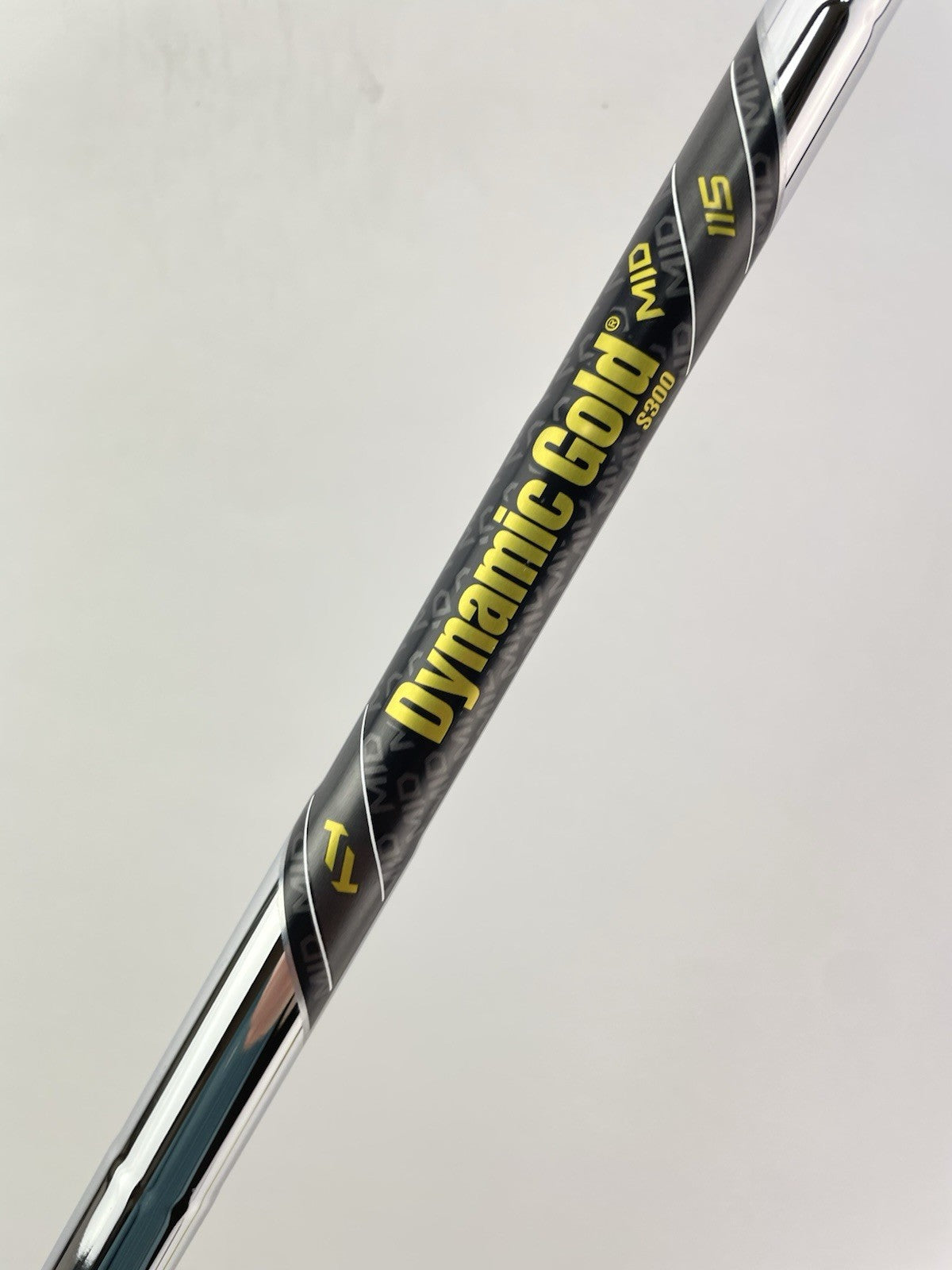 Dynamic Gold Mid Iron Shaft 115 Stiff Flex Steel 36.25 /0.355 Tapered /257852