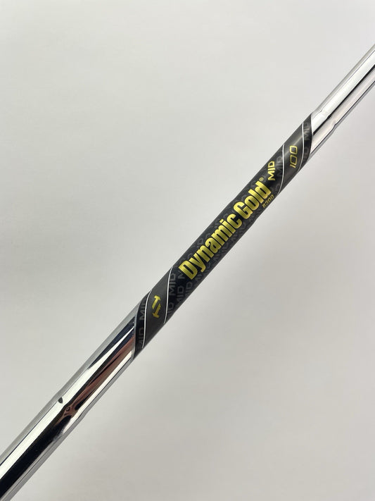 Dynamic Gold Mid 100 Iron Shaft R300 Regular Flex Steel 35.5 /0.355 /286350