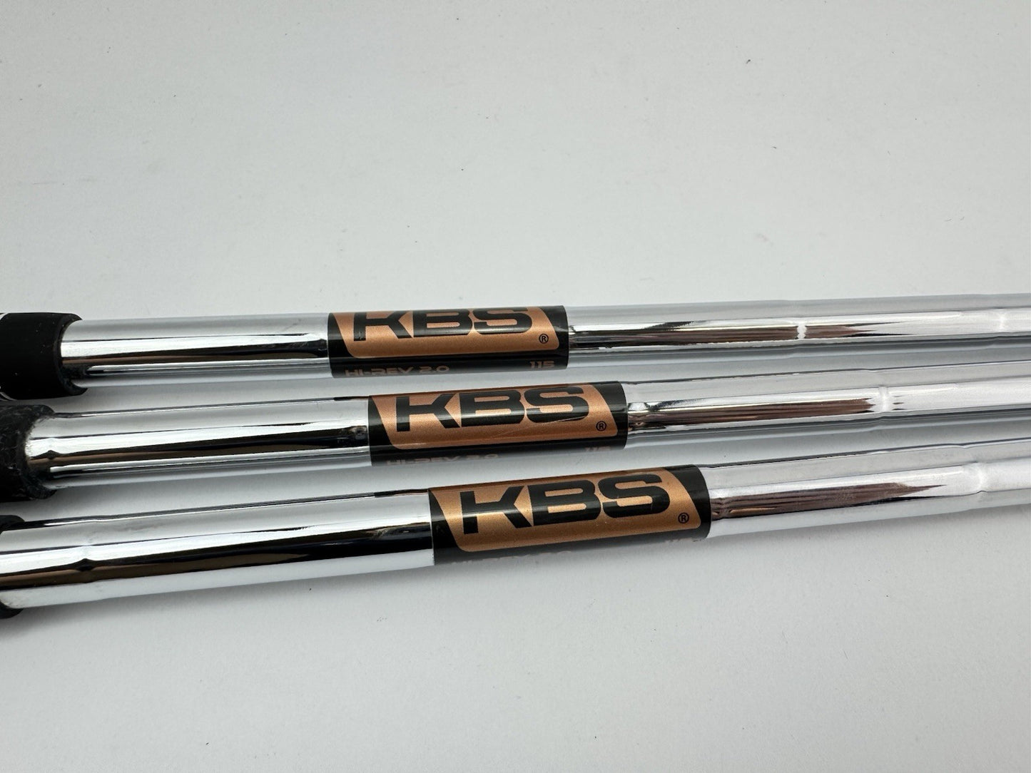 KBS Hi-Rev 2.0 Wedge Shaft Set (3) 115 Wedge Flex Steel 0.355 Tapered /292670