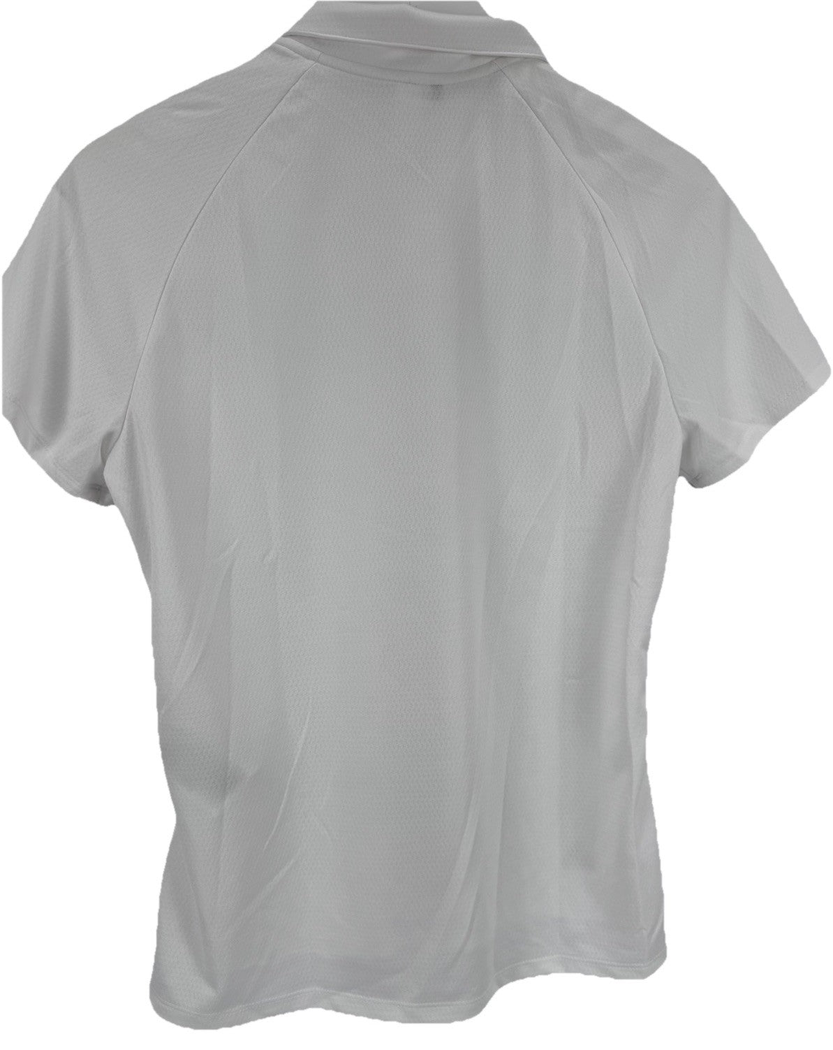 adidas Women’s Ultimate365 HEAT.RDY White Golf Polo Shirt Size Large/ 318015